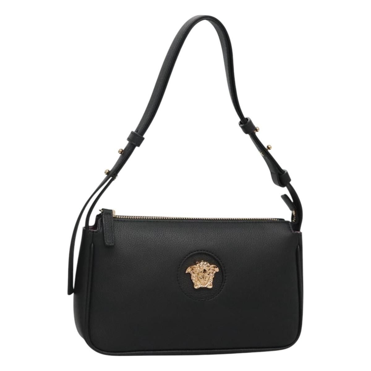 Versace Versace Medusa Shoulder Bag Leather Size ONE SIZE - 1 Thumbnail