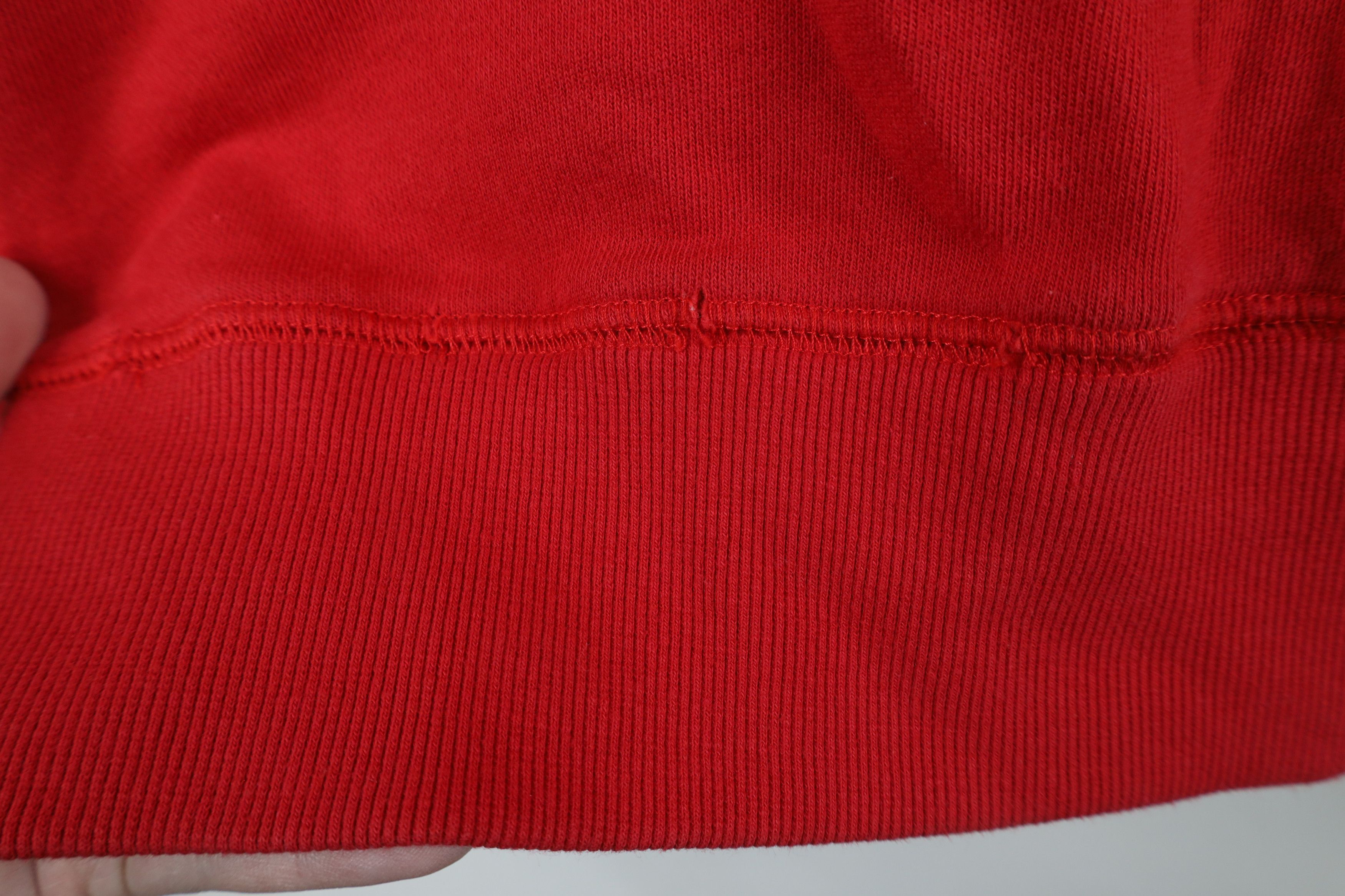 Vintage Vintage Spell Out Detroit Red Wings Hockey Sweatshirt Red Size XL / US 12-14 / IT 48-50 - 5 Thumbnail