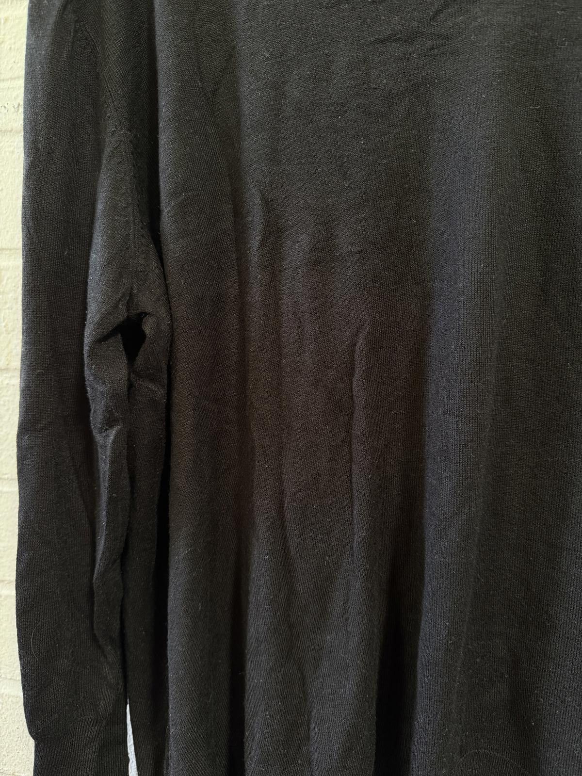 Heimat Textil Men's TEX Black V-Neck Sweater Size 3XL Size US XL / EU 56 / 4 - 3 Thumbnail