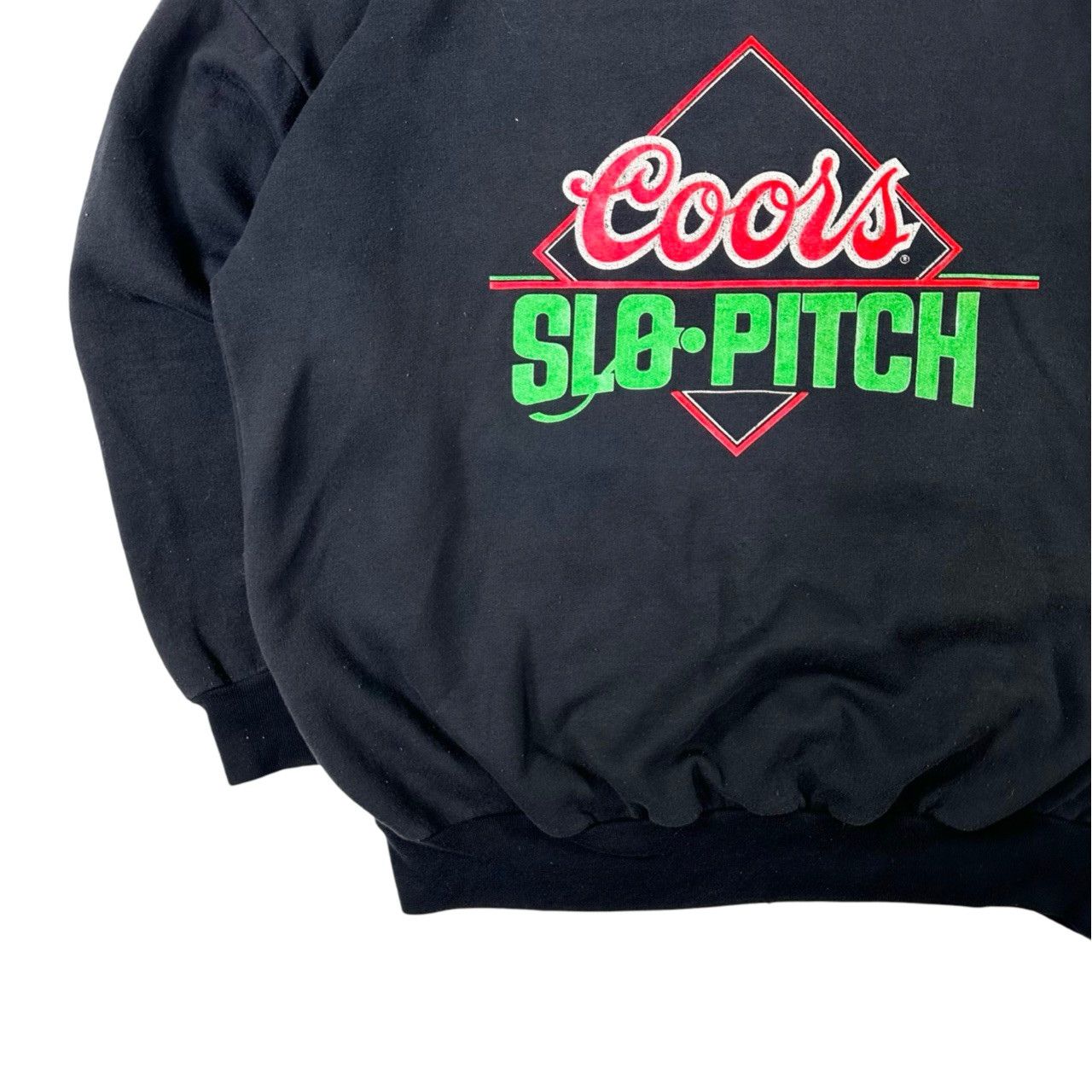 Supreme × Vintage Vintage 90s Coors Slo Pitch Collared Sweater Size US L / EU 52-54 / 3 - 3 Thumbnail