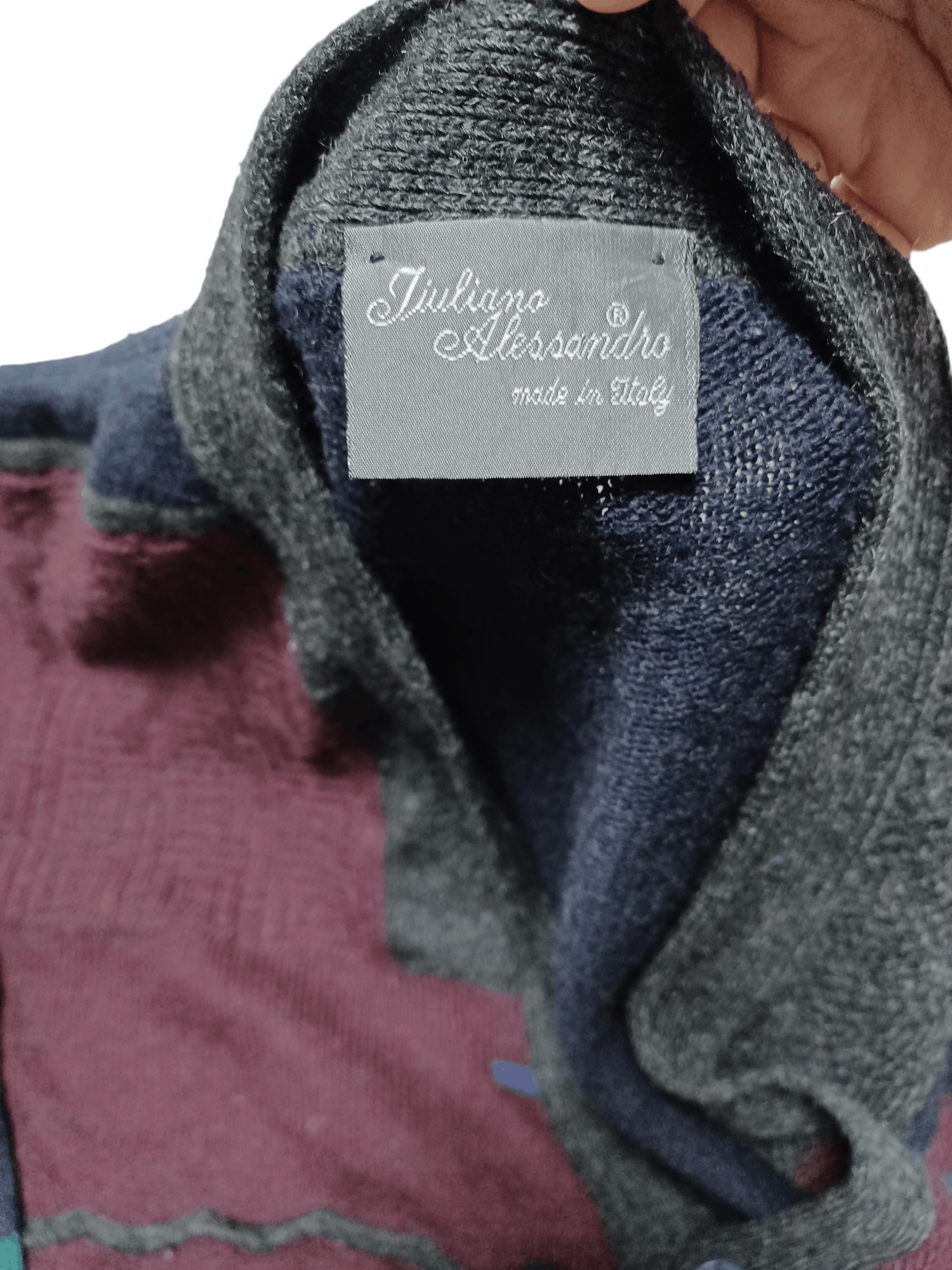 Other VINTAGE CARDIGAN WOOL 90S MADE IN ITALY DESIGNER OLDMONEY Size US M / EU 48-50 / 2 - 3 Thumbnail