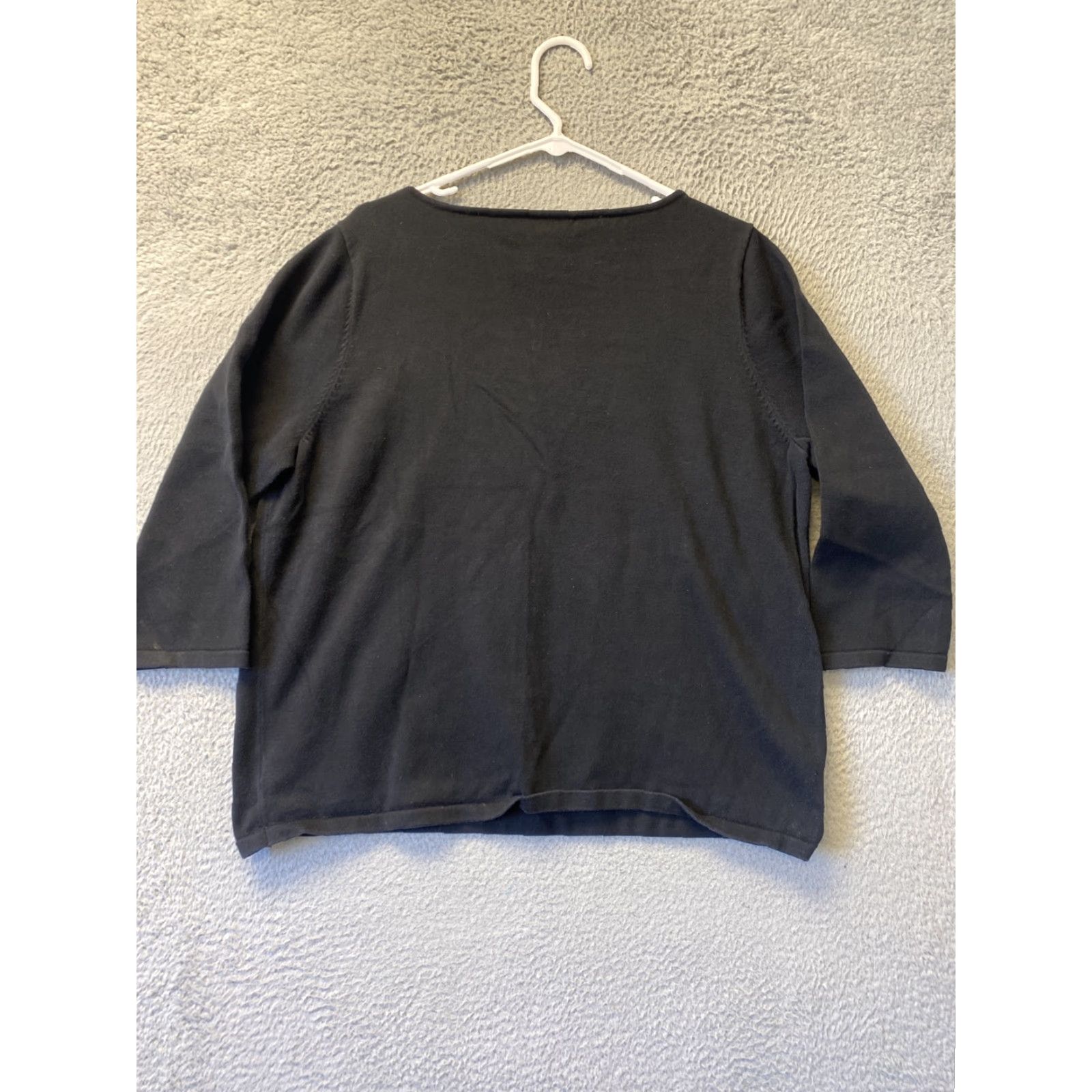 Ralph Lauren Lauren Ralph Lauren Sweater 2XL Womens Long Sleeve Pullover Black Casual Stretch Classic Size XXL / US 16-18 / IT 52-54 - 8 Thumbnail