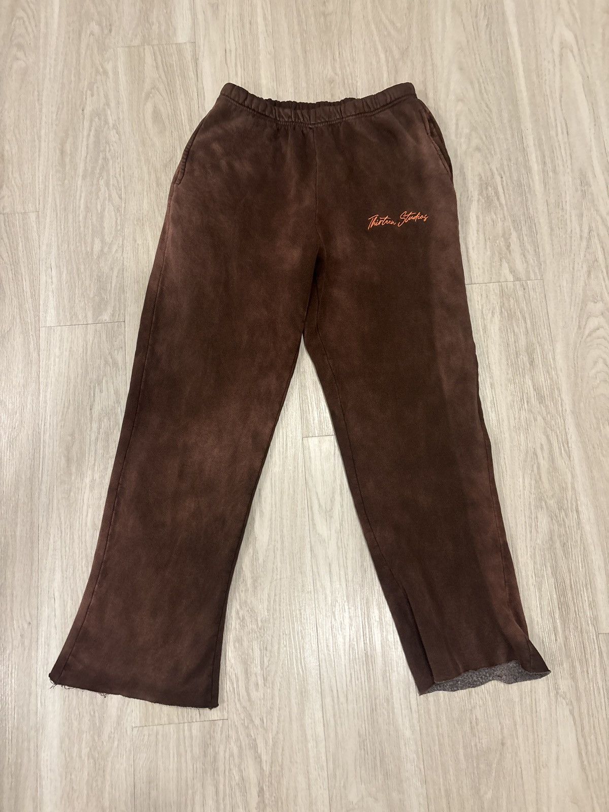 Thirteen Studios Thirteen Studios Brown Sweatpants Size US 34 / EU 50 - 1 Thumbnail