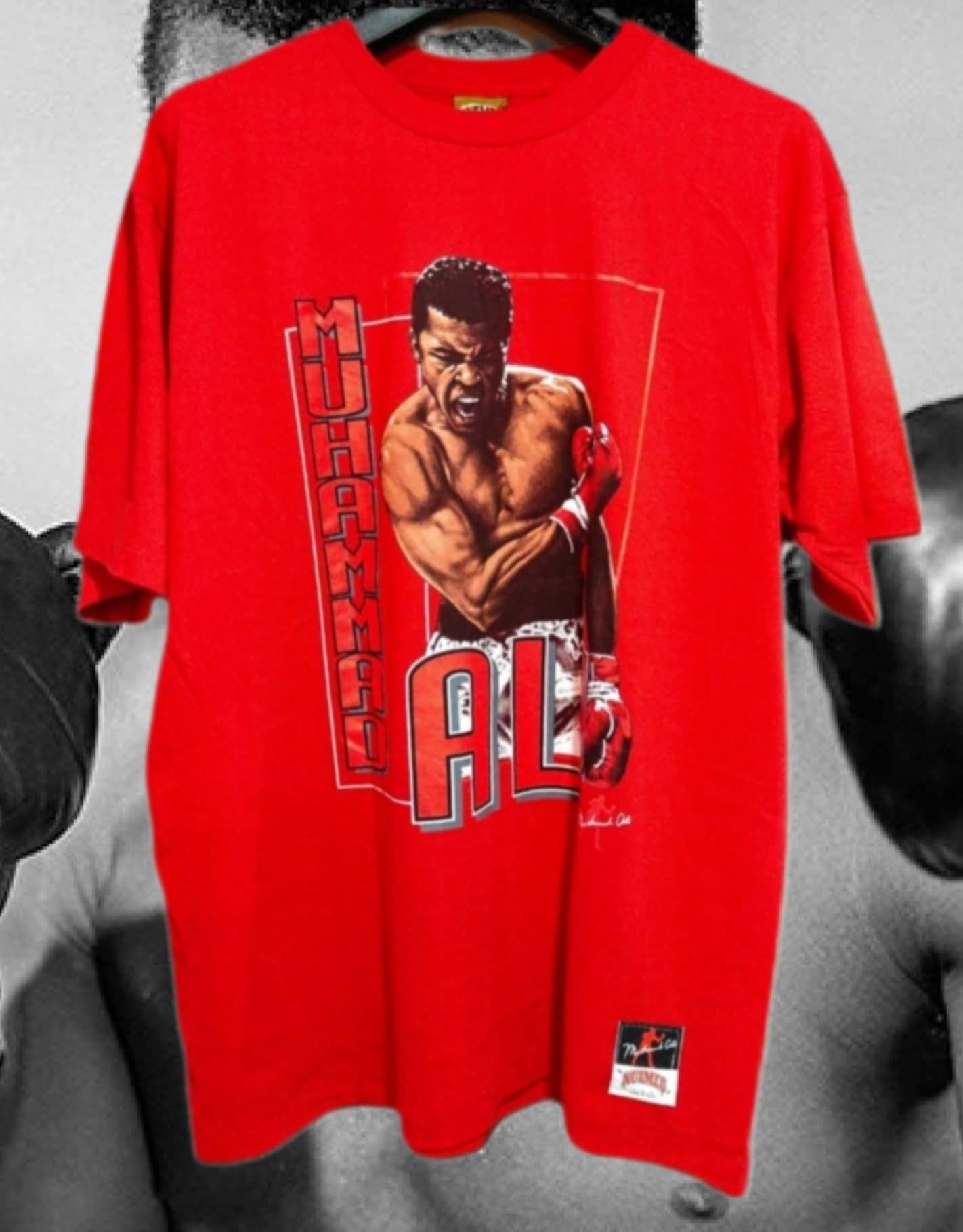 Nutmeg MUHAMMAD ALI 90s vintage T-Shirt - NUTMEG XL Made In USA Size US XL / EU 56 / 4 - 1 Thumbnail