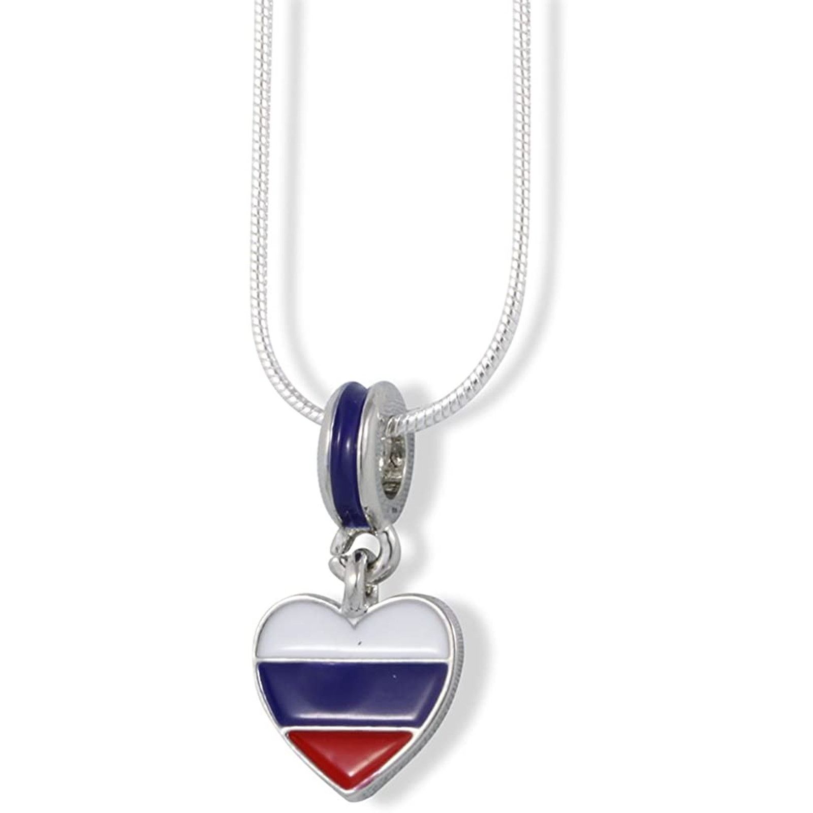 & Other Stories Russia Flag Russian Charm Necklace Pendant Jewelry Size ONE SIZE - 1 Thumbnail