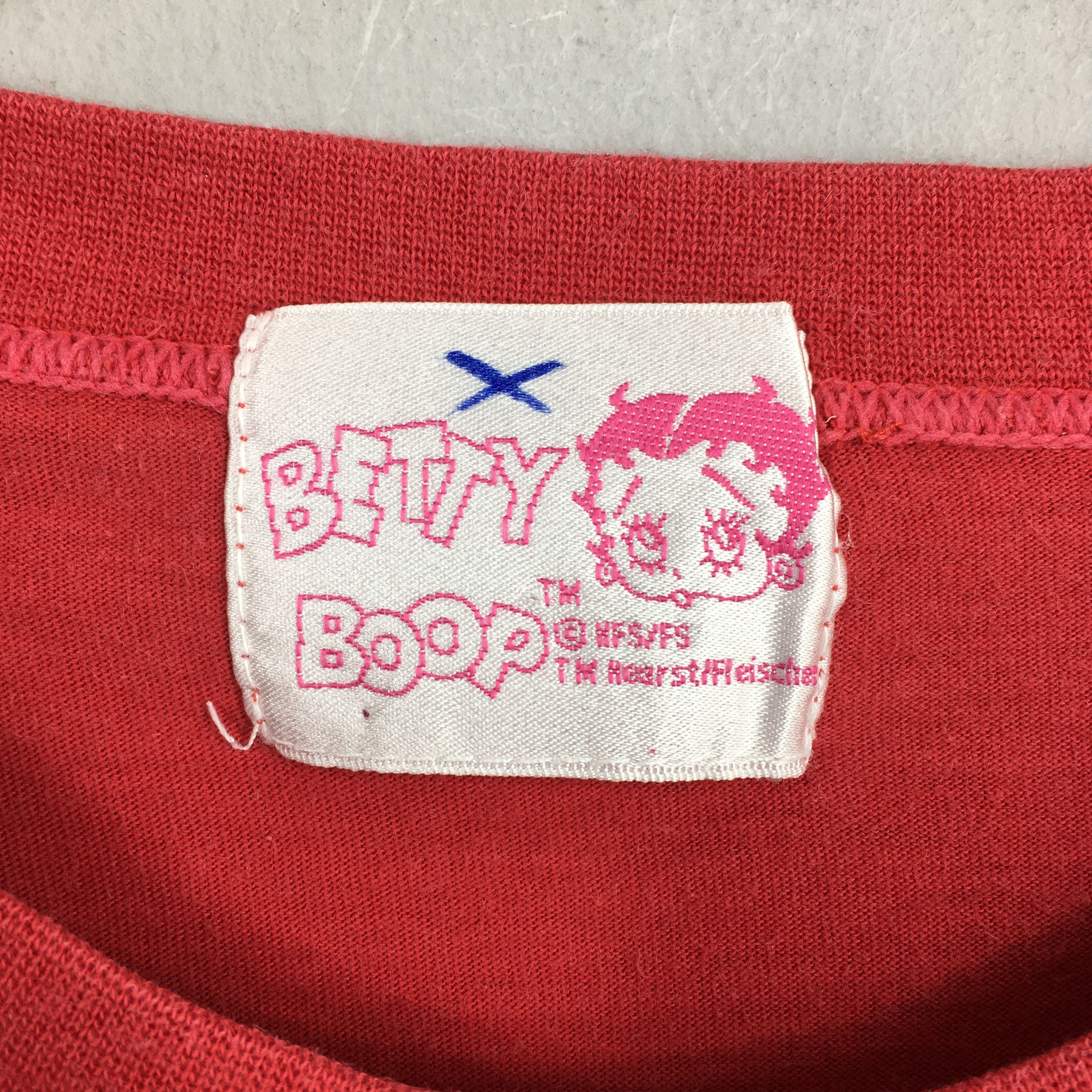 Cartoon Network Vintage Betty Boop Hawaii Hula Girl Red T shirt Medium Size US M / EU 48-50 / 2 - 4 Thumbnail
