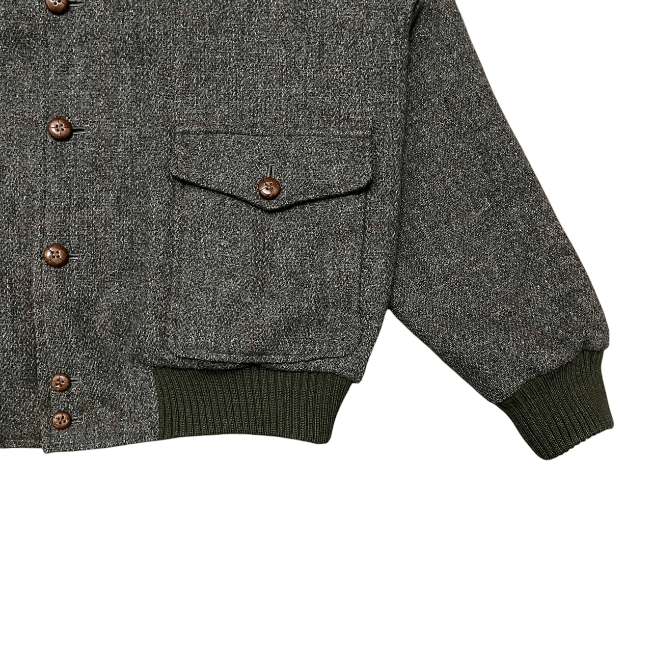 Paul Stuart Vintage Paul Stuart Wool Reversible Bomber Style Jacket Size US M / EU 48-50 / 2 - 6 Thumbnail