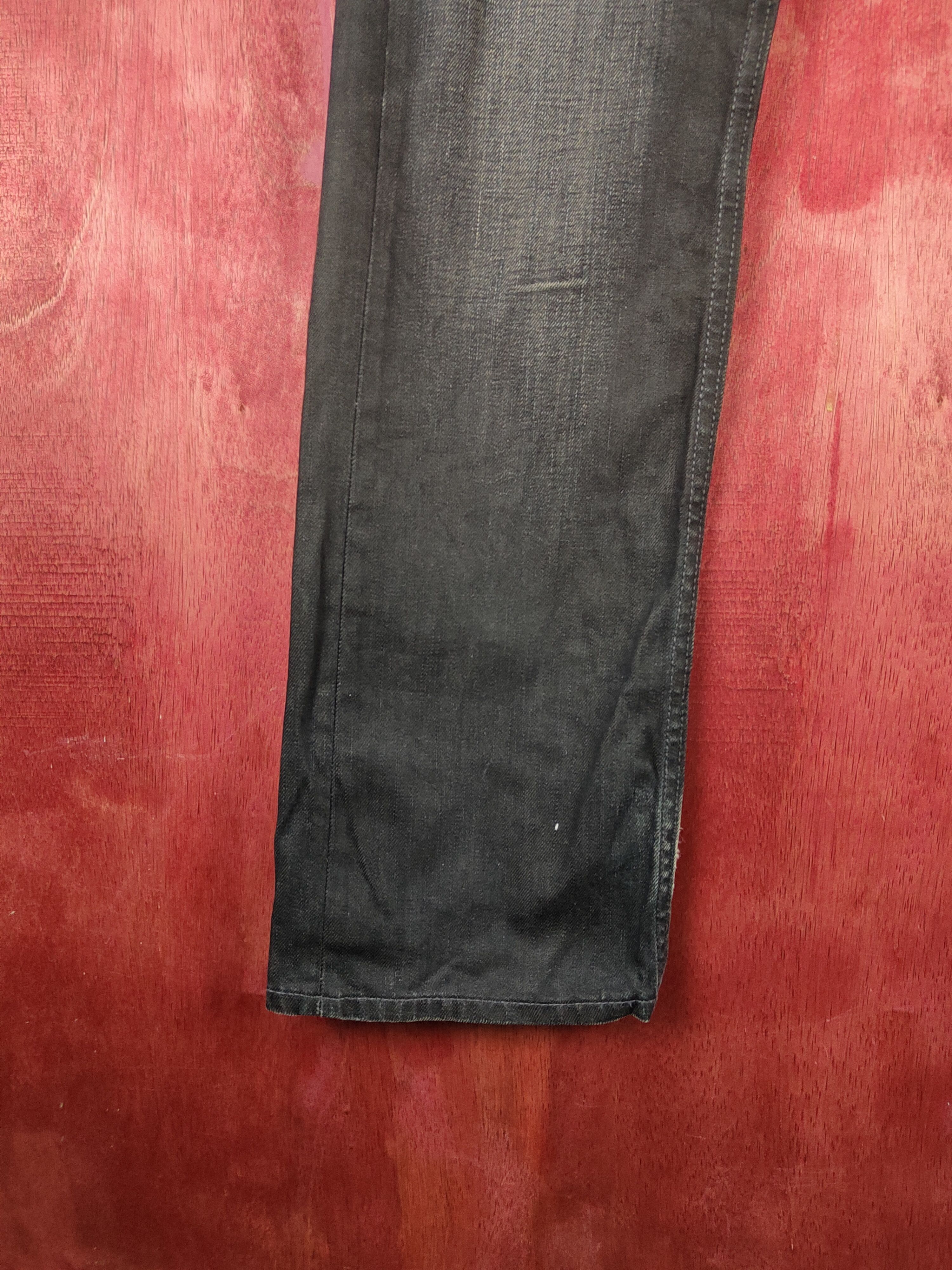 Banana Republic Banana Republic Black Distressed Ripped Jeans #S2315 Size US 32 / EU 48 - 4 Thumbnail