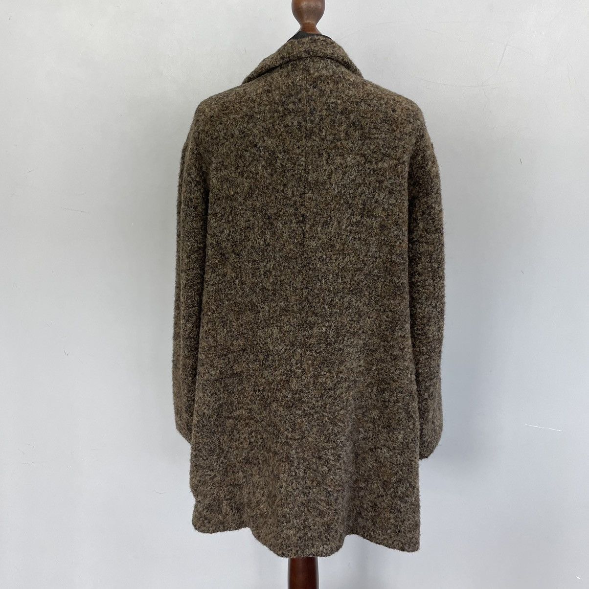 Designer × Jil Sander Wool cardi coat Jil Sander Brown wool alpaca size M Size M / US 6-8 / IT 42-44 - 5 Thumbnail