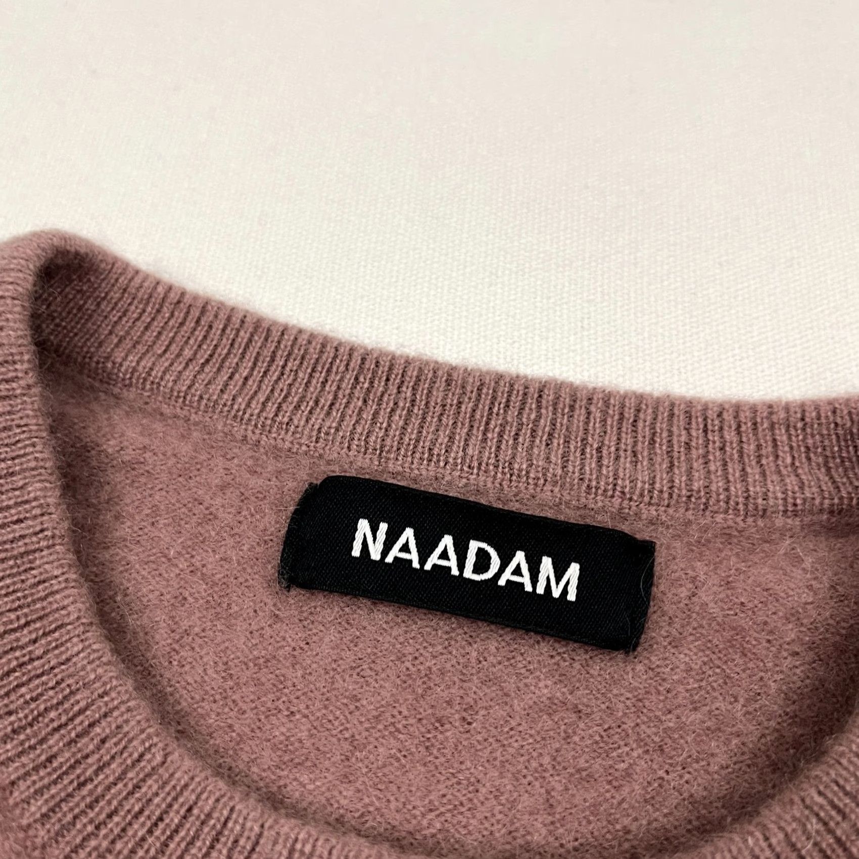NAADAM VINTAGE Naadam Cashmere Sweater Womens 2XS Brown Crew Pullover Old Money Quiet Luxe Prep Size XXS / US 00 / IT 34 - 2 Thumbnail