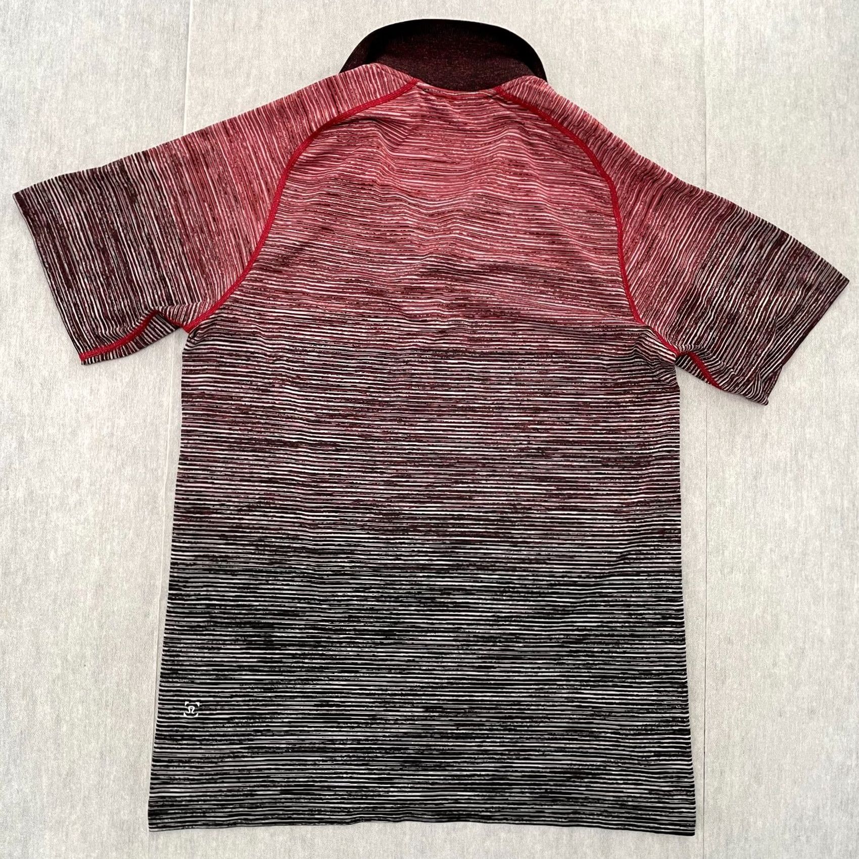 Lululemon Lululemon Shirt Polo Adult Medium M Black Red Metal Vent Tech Short Sleeve Mens Size US M / EU 48-50 / 2 - 2 Thumbnail