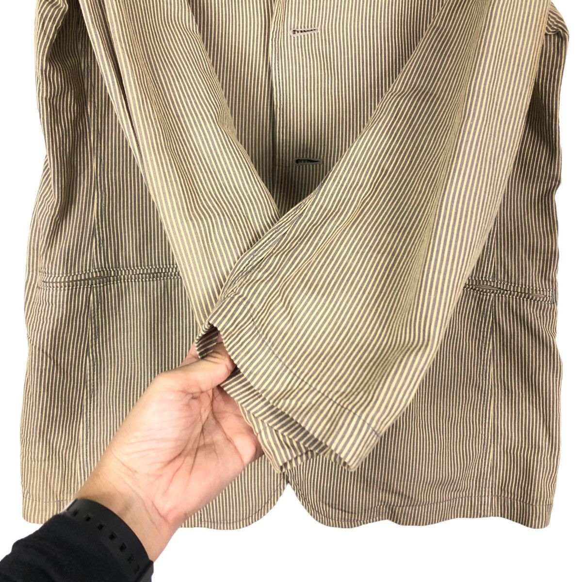 Issey Miyake 🔥Vintage Chore Jacket Work Santa Fe Japan Made Size US M / EU 48-50 / 2 - 15 Thumbnail