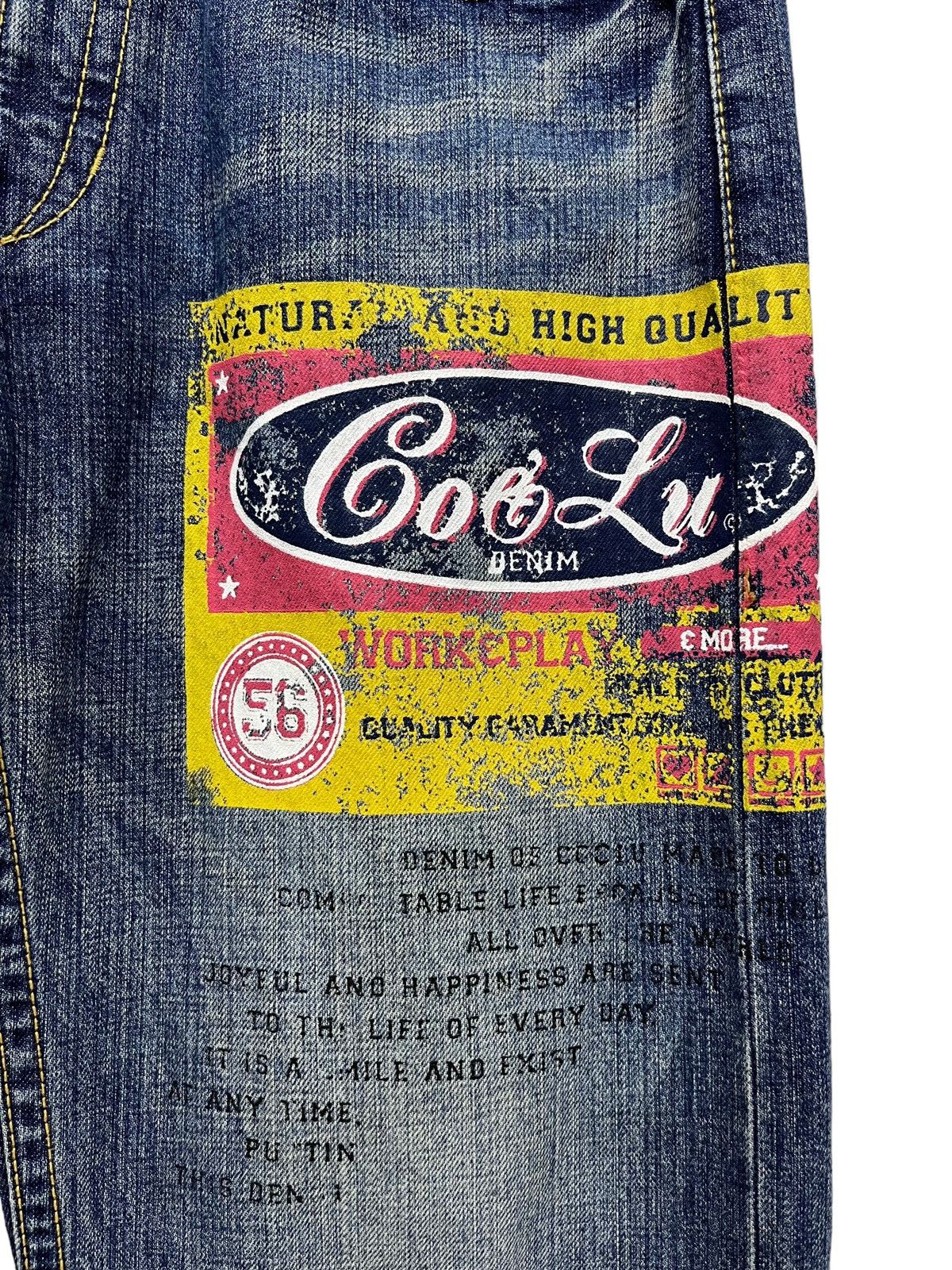If Six Was Nine × Japanese Brand × Vintage FYE 90’s CO&LU Classic Print Distressed Inspired By Hysteric Size US 33 - 5 Thumbnail
