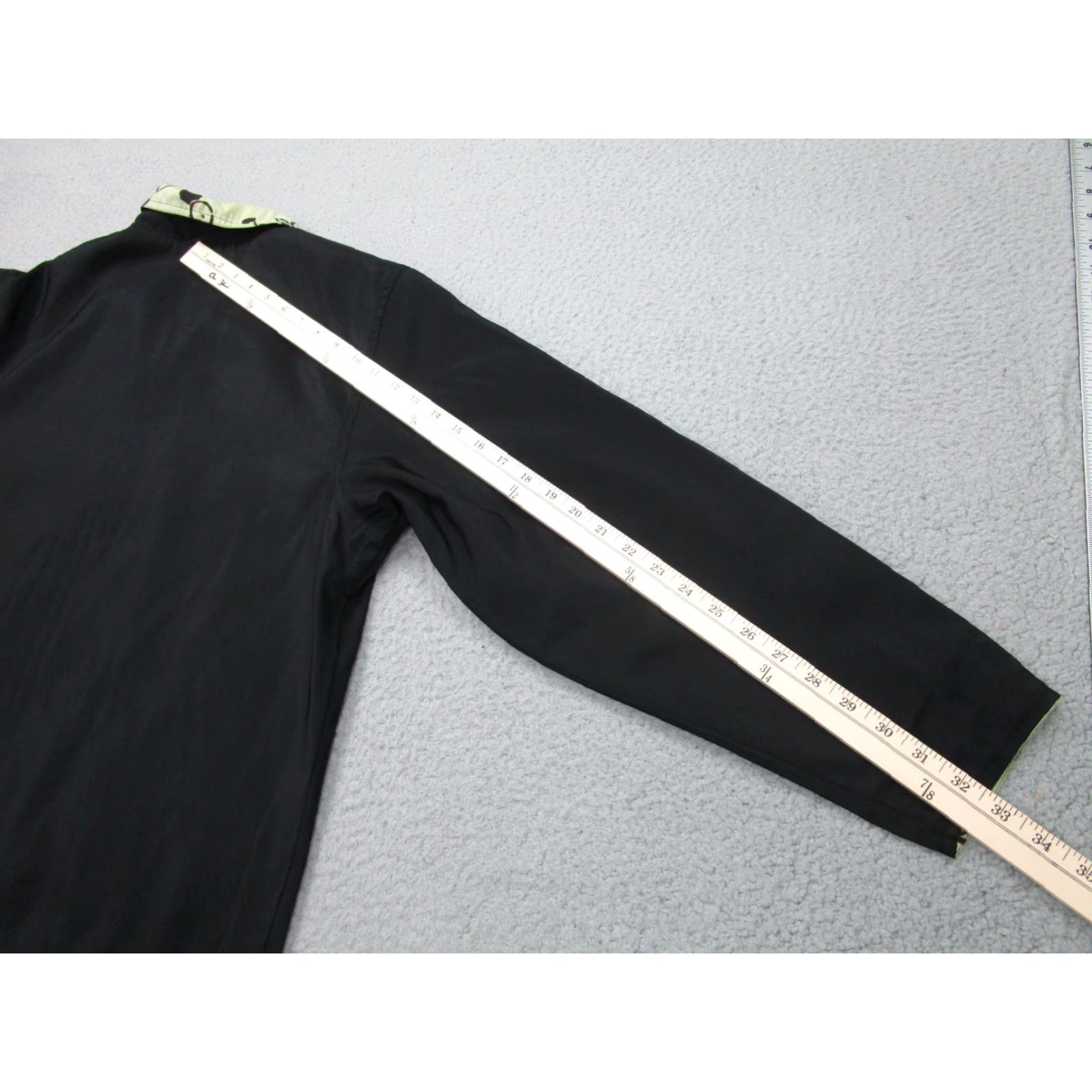 Rains Mycra Pac Jacket Womens S, M Black Green Reversible Zip Rain Coat Windbreaker Size M / US 6-8 / IT 42-44 - 7 Thumbnail