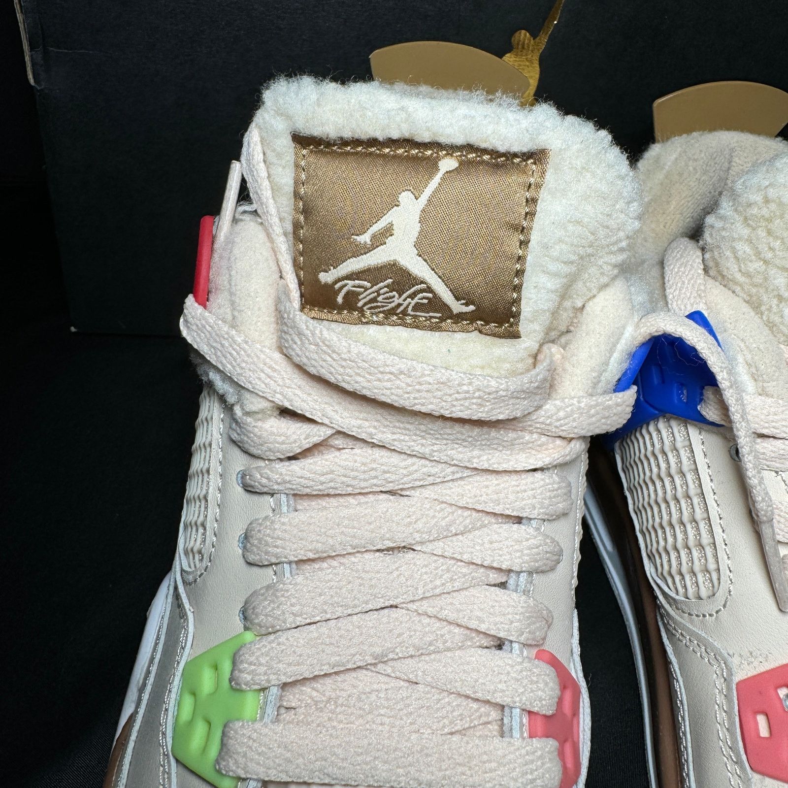 Jordan Brand × Nike Size 7 - Nike Air Jordan 4 Retro GS Wild Things Men's Shoes Size US 7 / EU 40 - 5 Thumbnail
