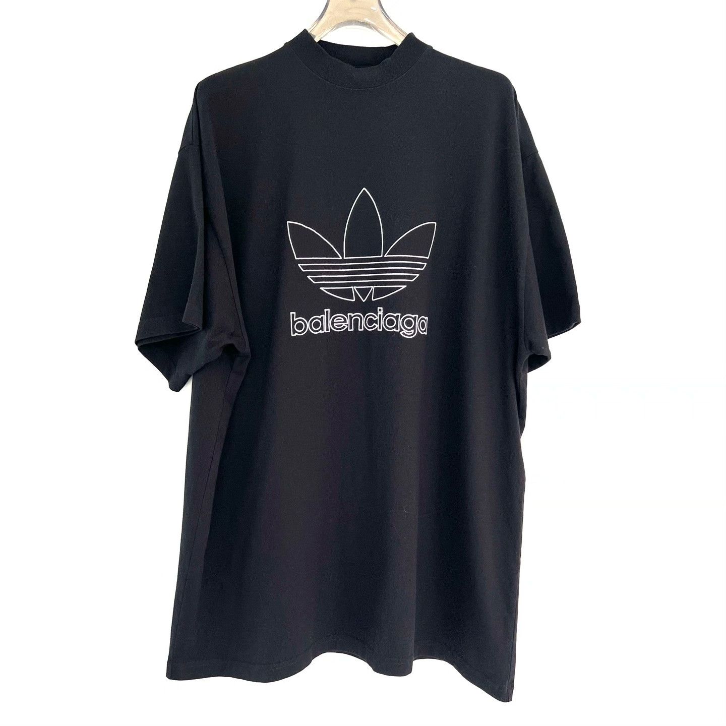 Balenciaga Balenciaga Retro Graphic Black T-Shirt 2XL Men Size US XS / EU 42 / 0 - 1 Thumbnail