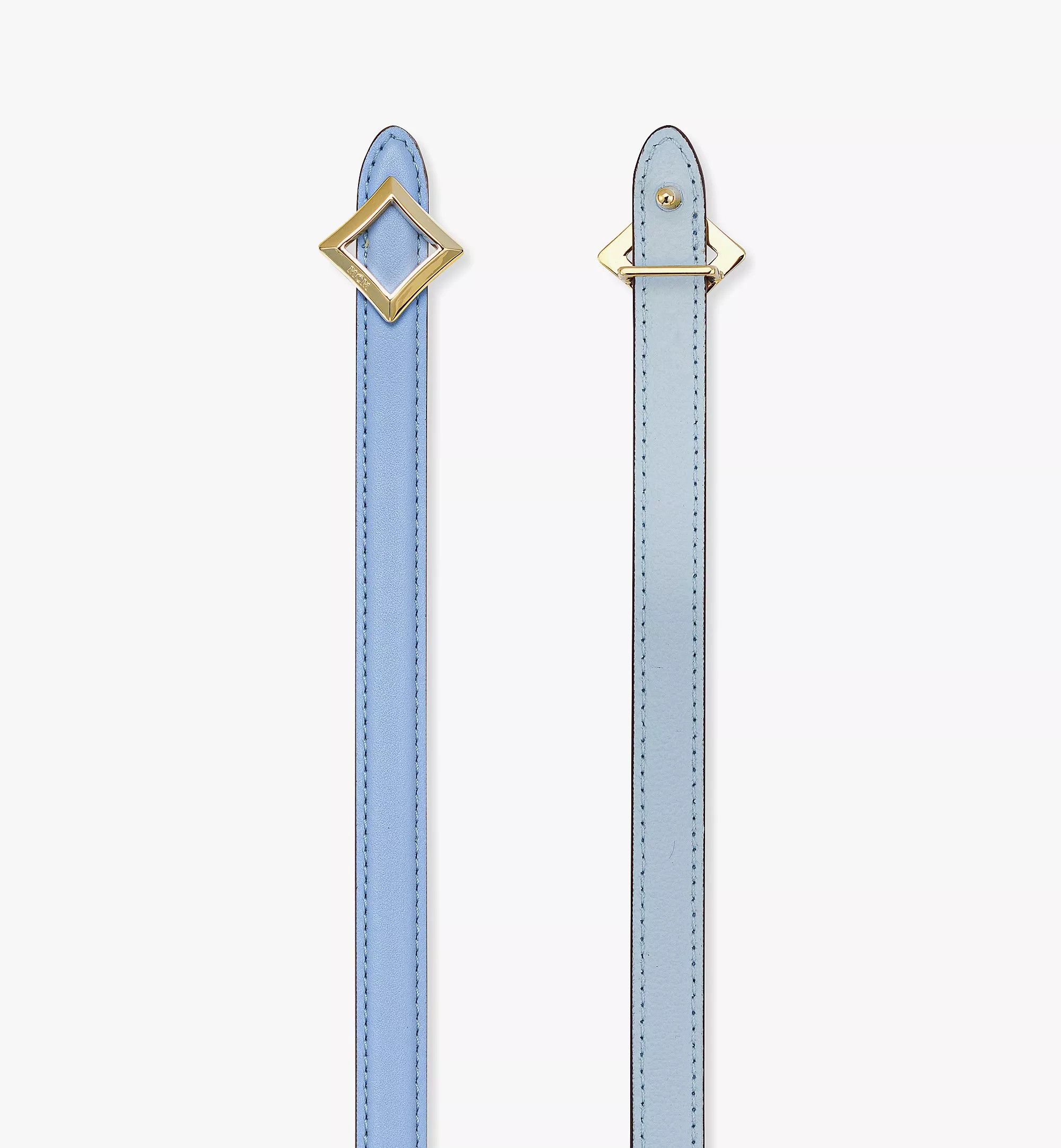 MCM o1mt1gz0125 Size: 85 / Reversible Belt in Blue Size 32 - 2 Thumbnail