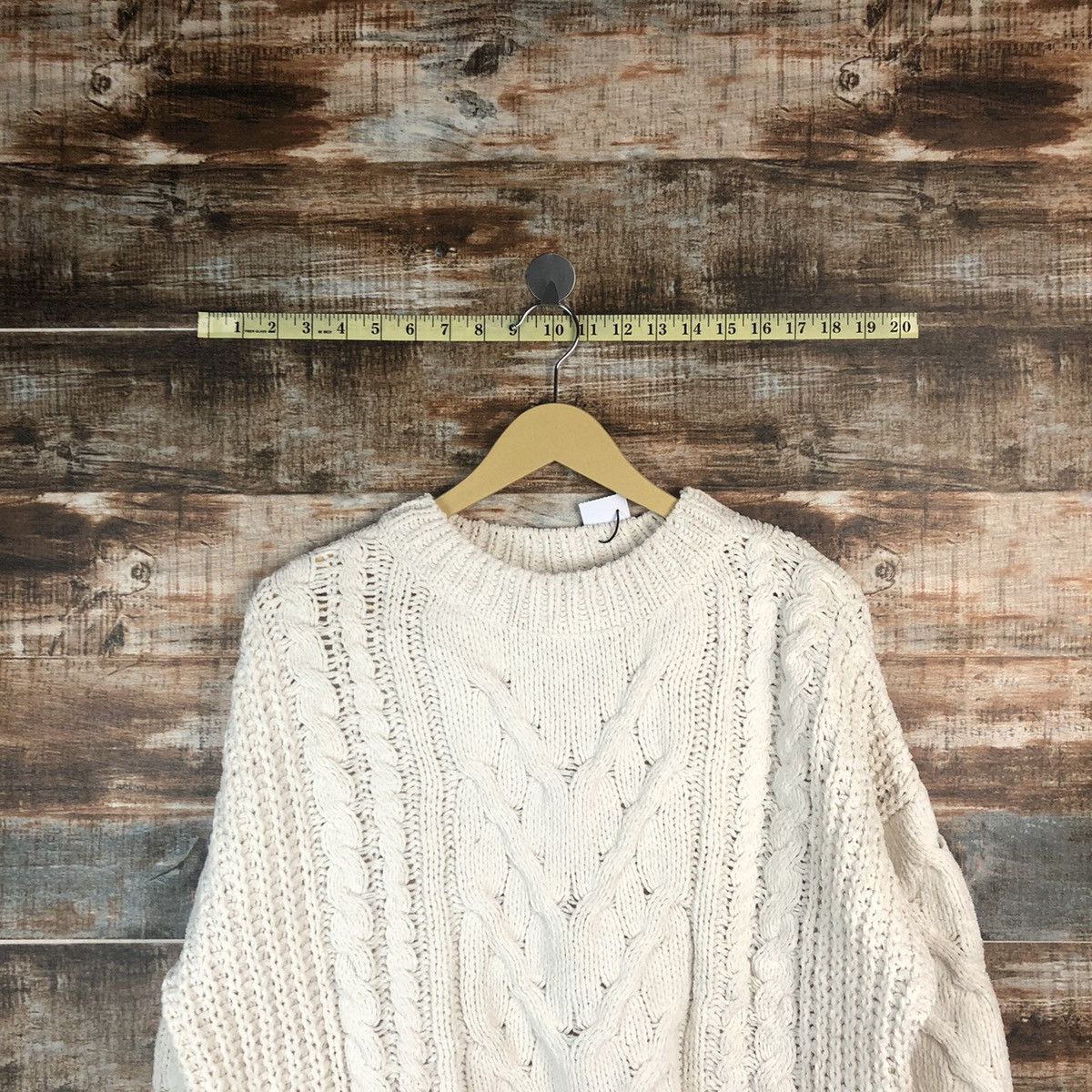 Homespun Knitwear × Japanese Brand Japanese Brand White vintage Knitwear #A1878 Size XL / US 12-14 / IT 48-50 - 4 Thumbnail
