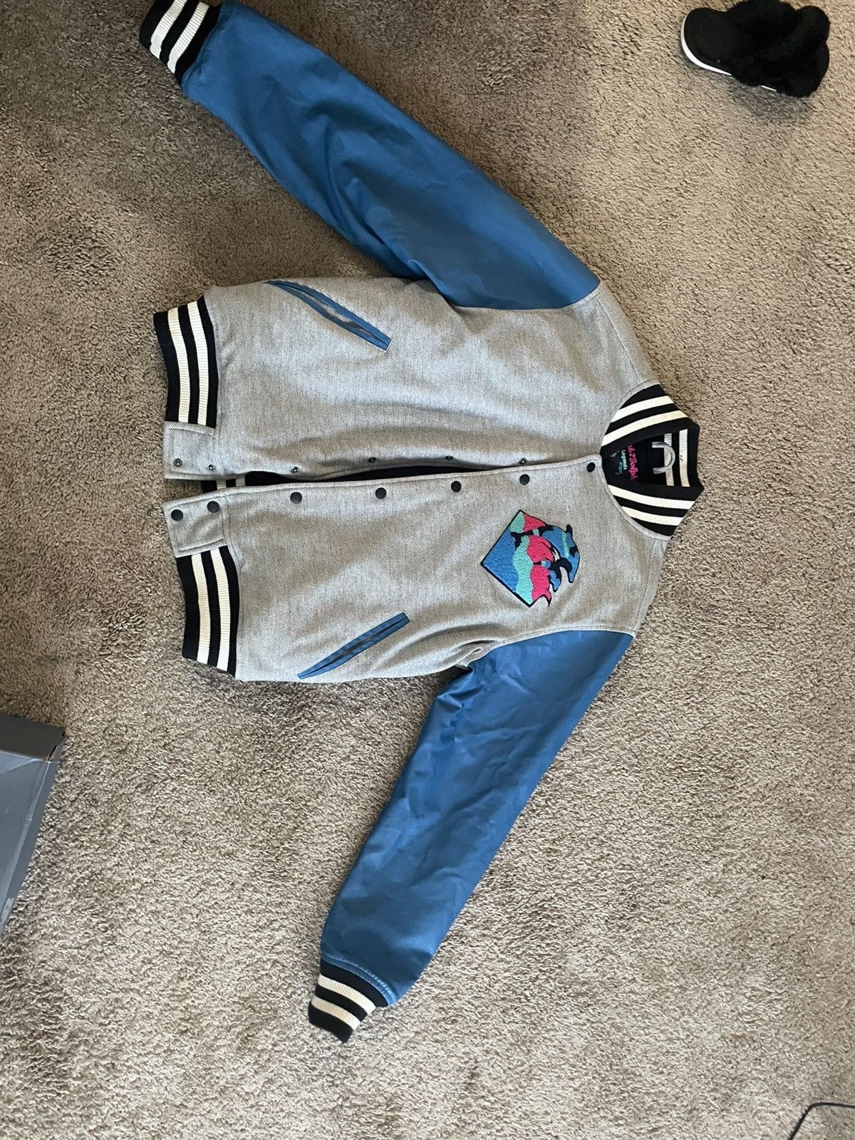 Pink Dolphin Pink Dolphin Varsity Jacket Size US XL / EU 56 / 4 - 7 Thumbnail