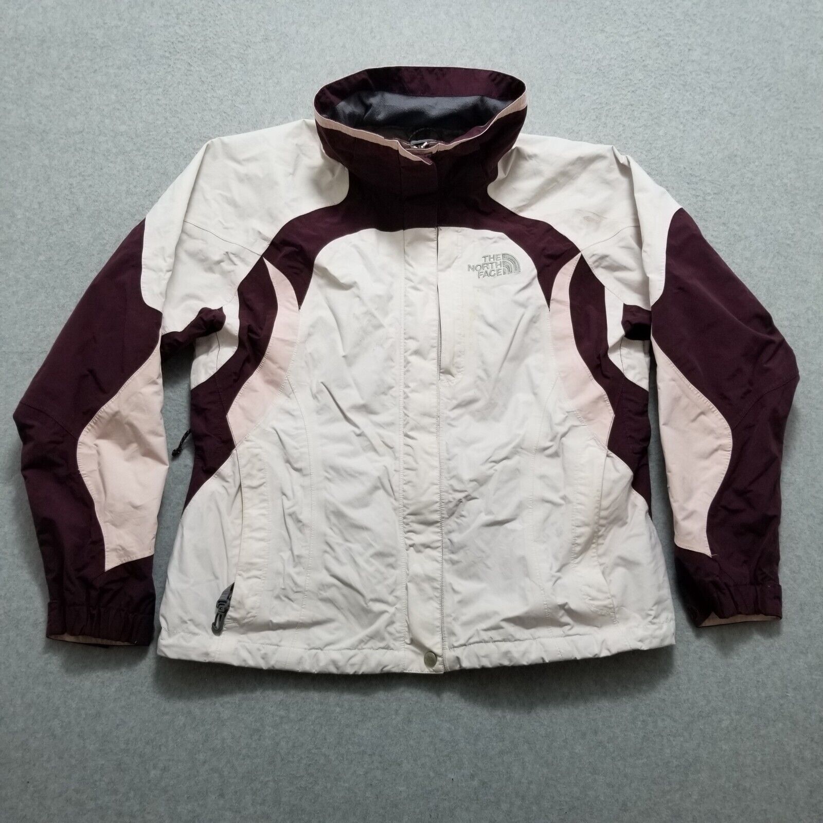 The North Face The North Face Jacket Womens Medium White Purple Full Zip Size M / US 6-8 / IT 42-44 - 1 Thumbnail