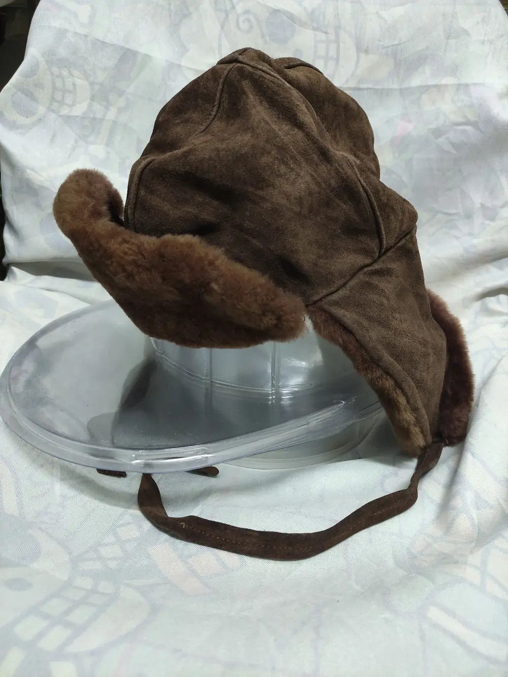 Japanese Brand VINTAGE UNBRANDED TRAPPER HAT LEATHER Size ONE SIZE - 7 Thumbnail