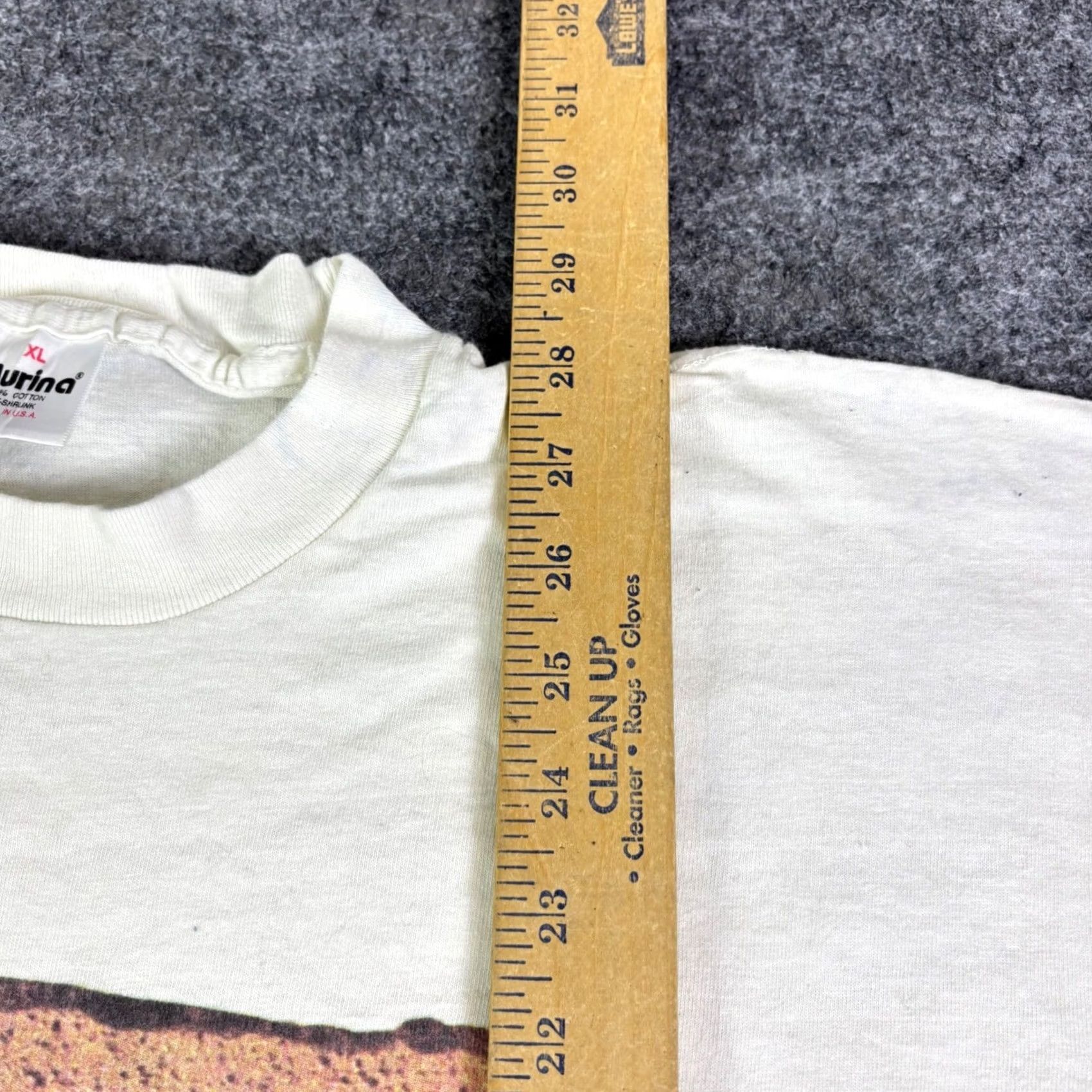 Vintage VINTAGE 1990s History Channel T Shirt Murina XL Cream White Men Short Sleeve Graphic Tee Grunge 90s Size US XL / EU 56 / 4 - 5 Thumbnail