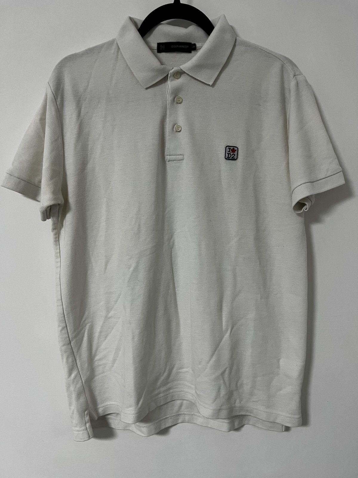 Dsquared2 Dsquared2 polo shirt xl white Size US XL / EU 56 / 4 - 1 Thumbnail