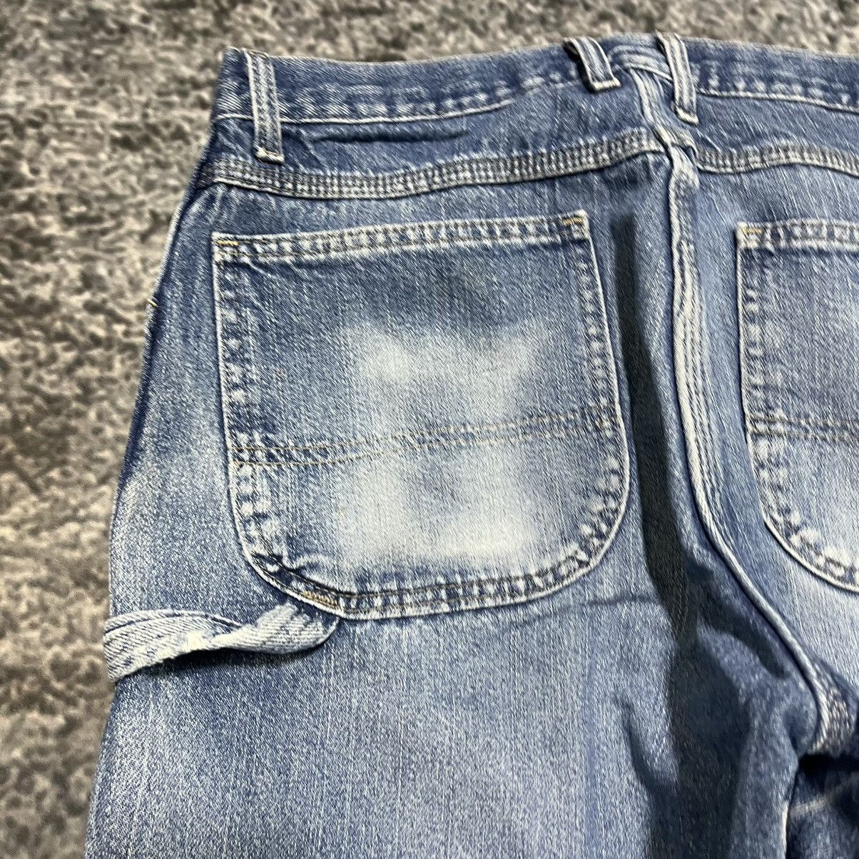 Dickies VINTAGE BAGGY DICKIES FADED BLUE WORKWEAR CARPENTER JEANS Size US 34 / EU 50 - 4 Thumbnail