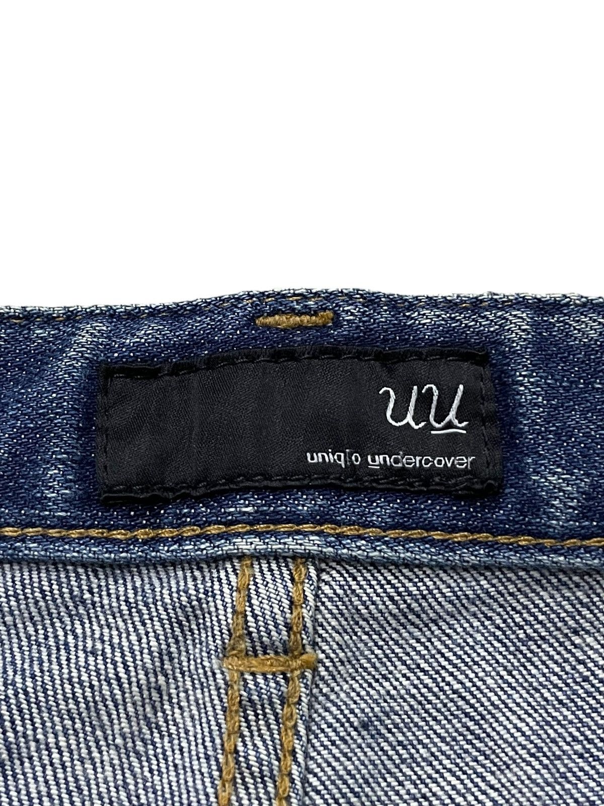 Jun Takahashi × Undercover × Uniqlo Undercover X Uniqlo UU Skinny Cargo Denim Pants Size US 30 / EU 46 - 15 Thumbnail