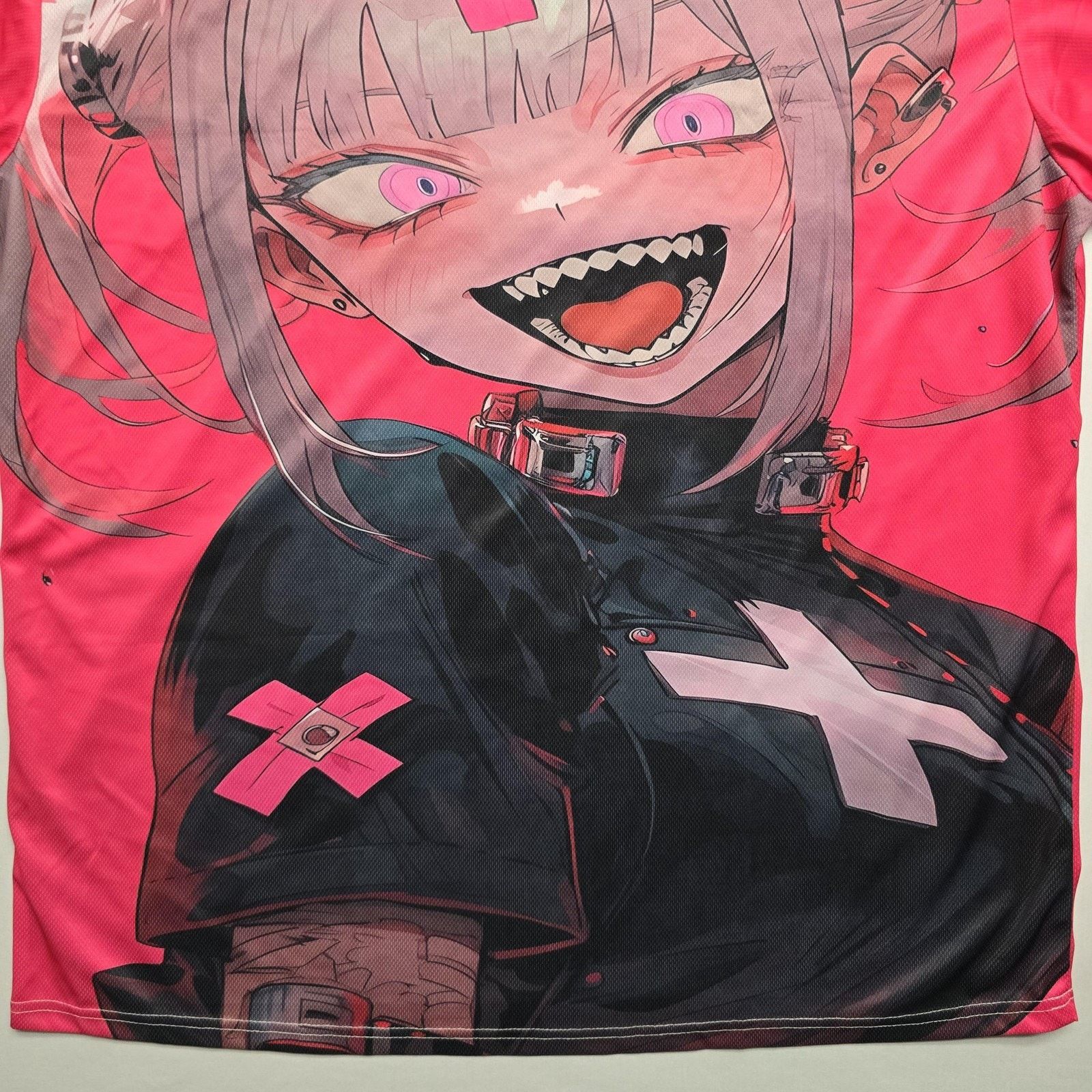 Other Anime Nurse Graphic 2XL Pink Black All Over Print Kawaii Tee Size US XXL / EU 58 / 5 - 3 Thumbnail