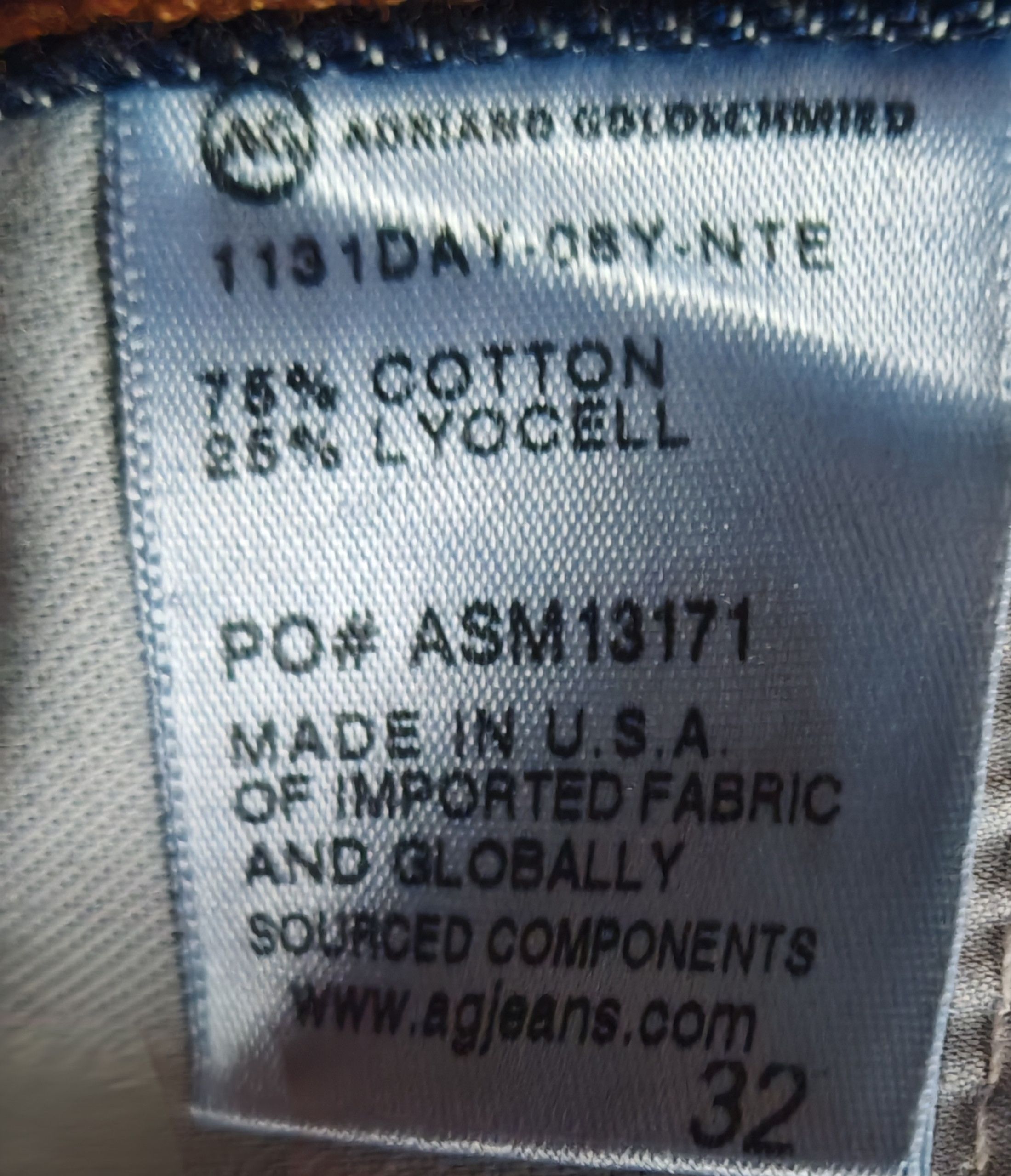 AG Adriano Goldschmied AG Adriano Goldschmied Soft Denim Mens Jeans sz 32 Straight Size US 32 / EU 48 - 8 Thumbnail
