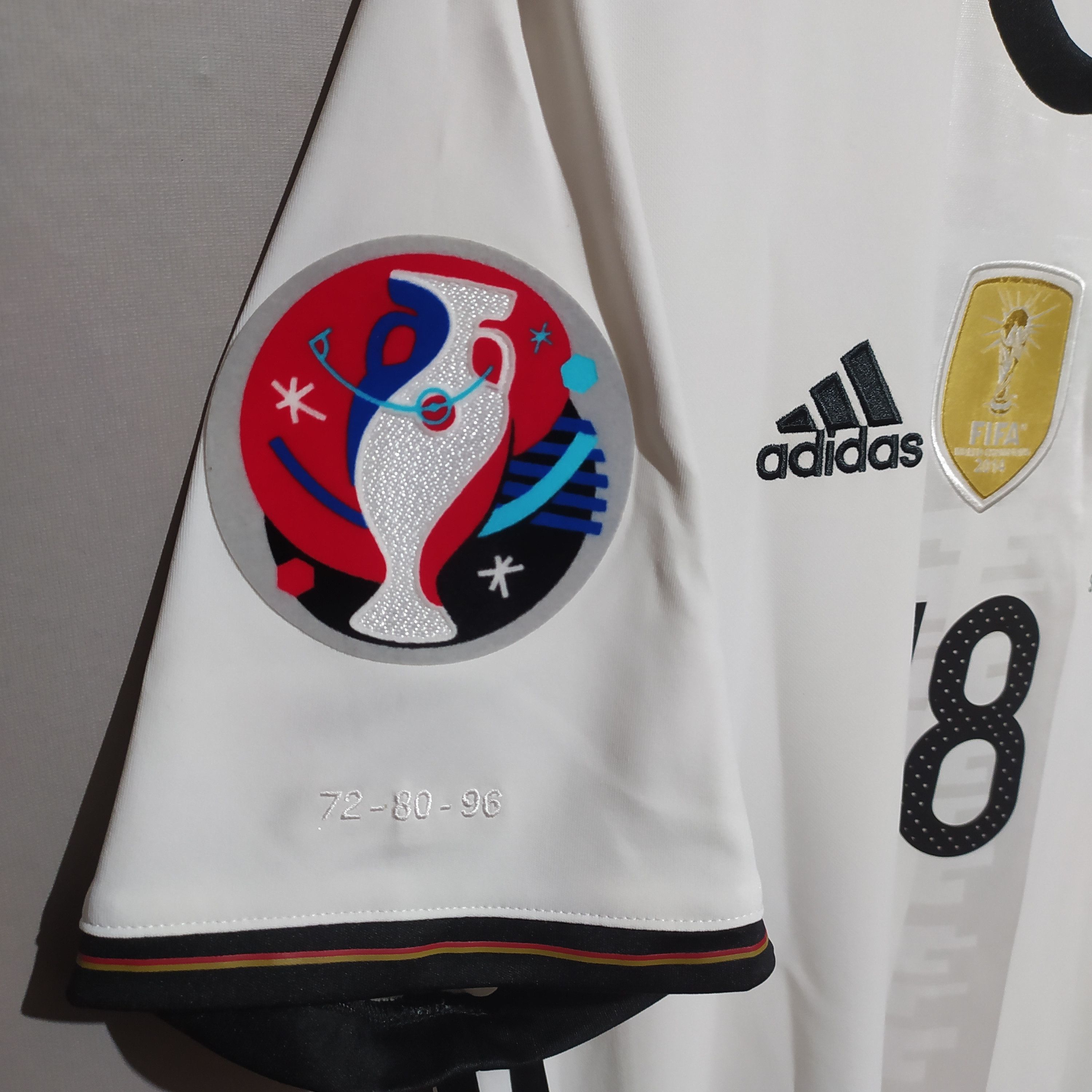 Adidas Adidas x Germany 2016 #18 Kroos Home Jersey Shirt Size US M / EU 48-50 / 2 - 13 Thumbnail