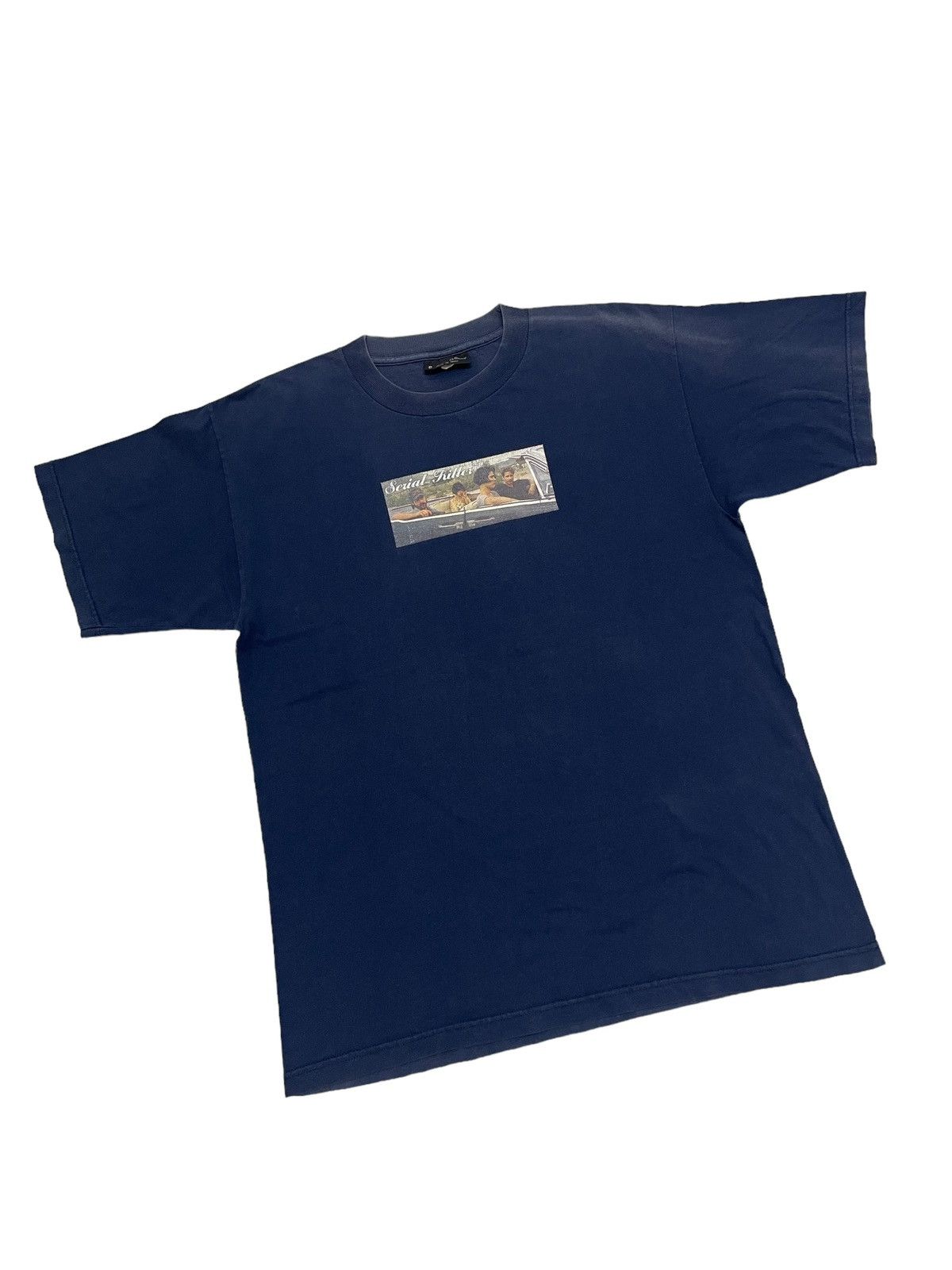 Vintage VINTAGE 90s SERIAL KILLER KALIFORNIA MOVIE T-SHIRT Size US L / EU 52-54 / 3 - 6 Thumbnail