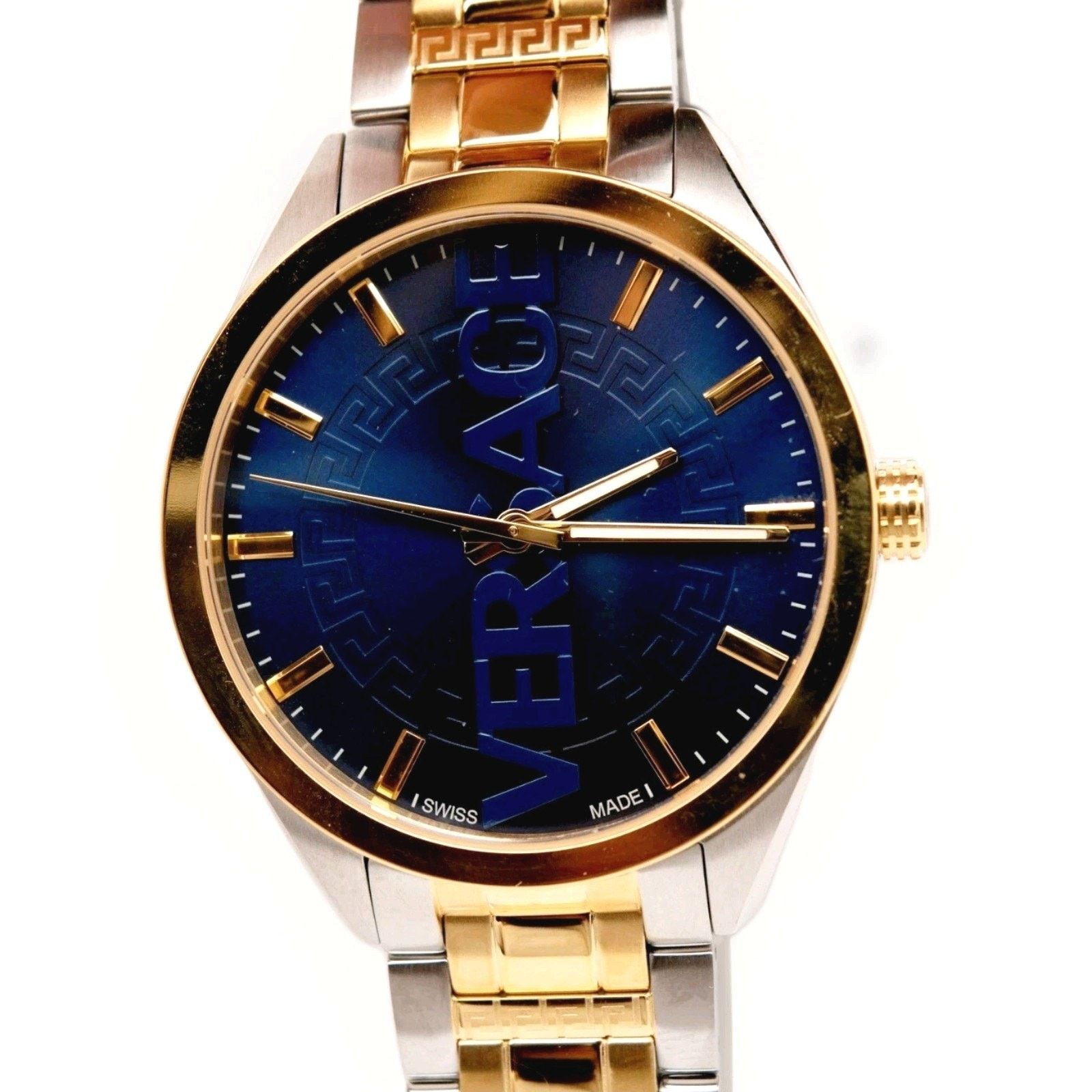 Versace VERSACE V-Vertical Wristwatch Water Resistant5ATM SWISS MADE Size ONE SIZE - 2 Thumbnail
