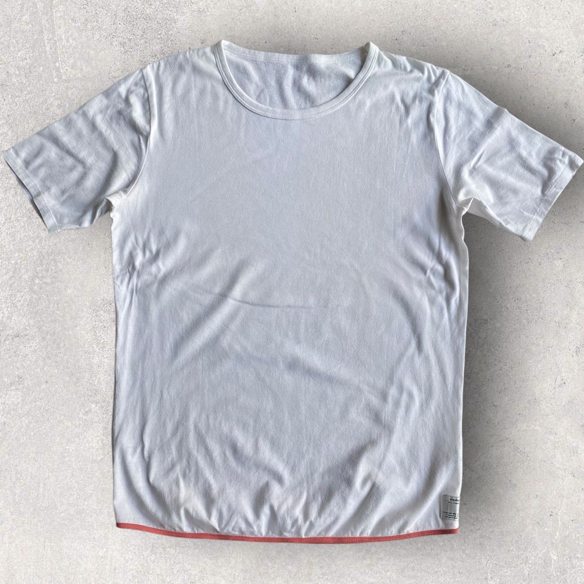 Visvim Visvim Contrast Trim Hem T Shirt Size US S / EU 44-46 / 1 - 1 Thumbnail