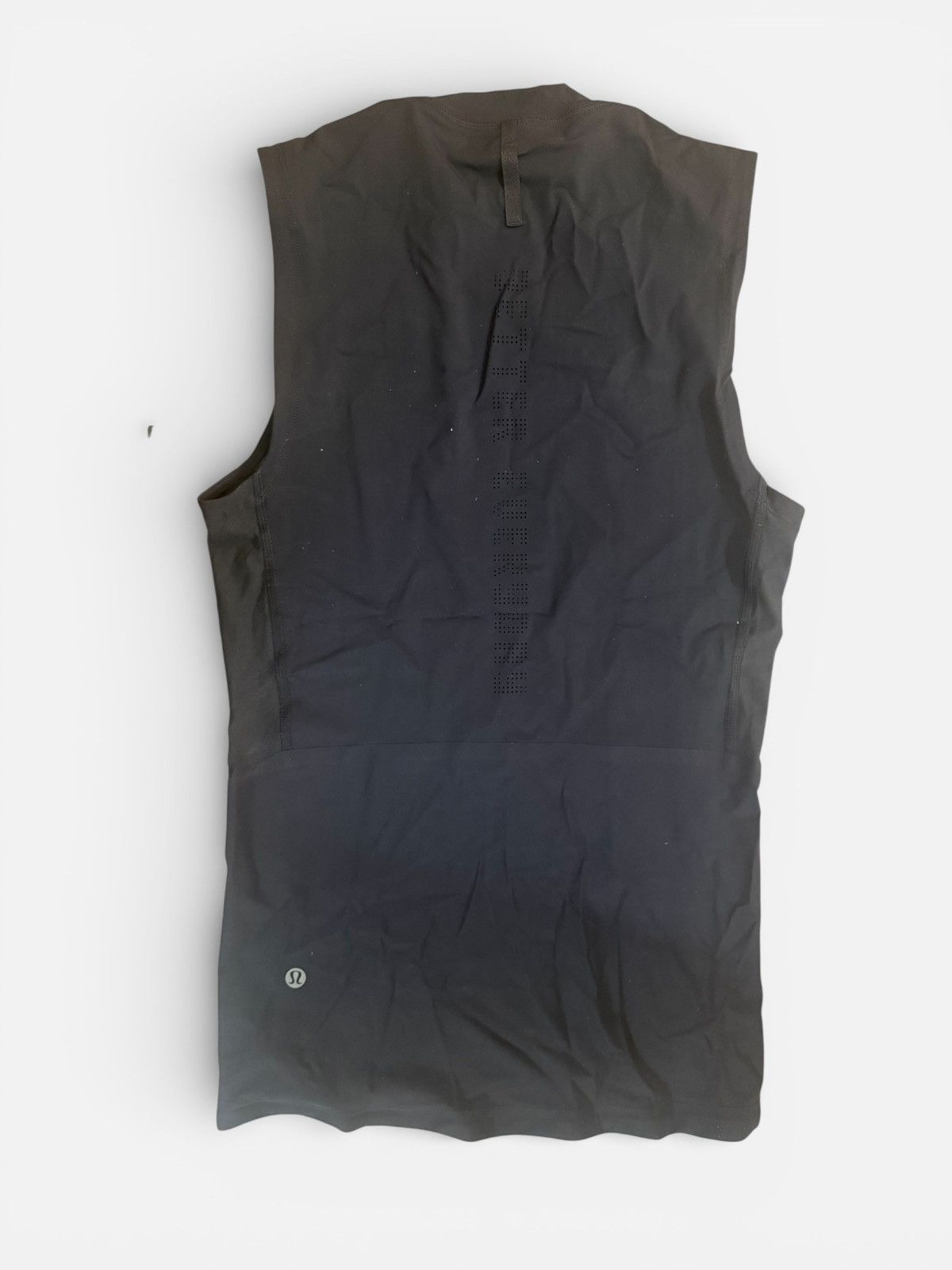 Lululemon Lululemon Vital Drive Sleeveless Training Shirt Black Size S Size US S / EU 44-46 / 1 - 2 Thumbnail