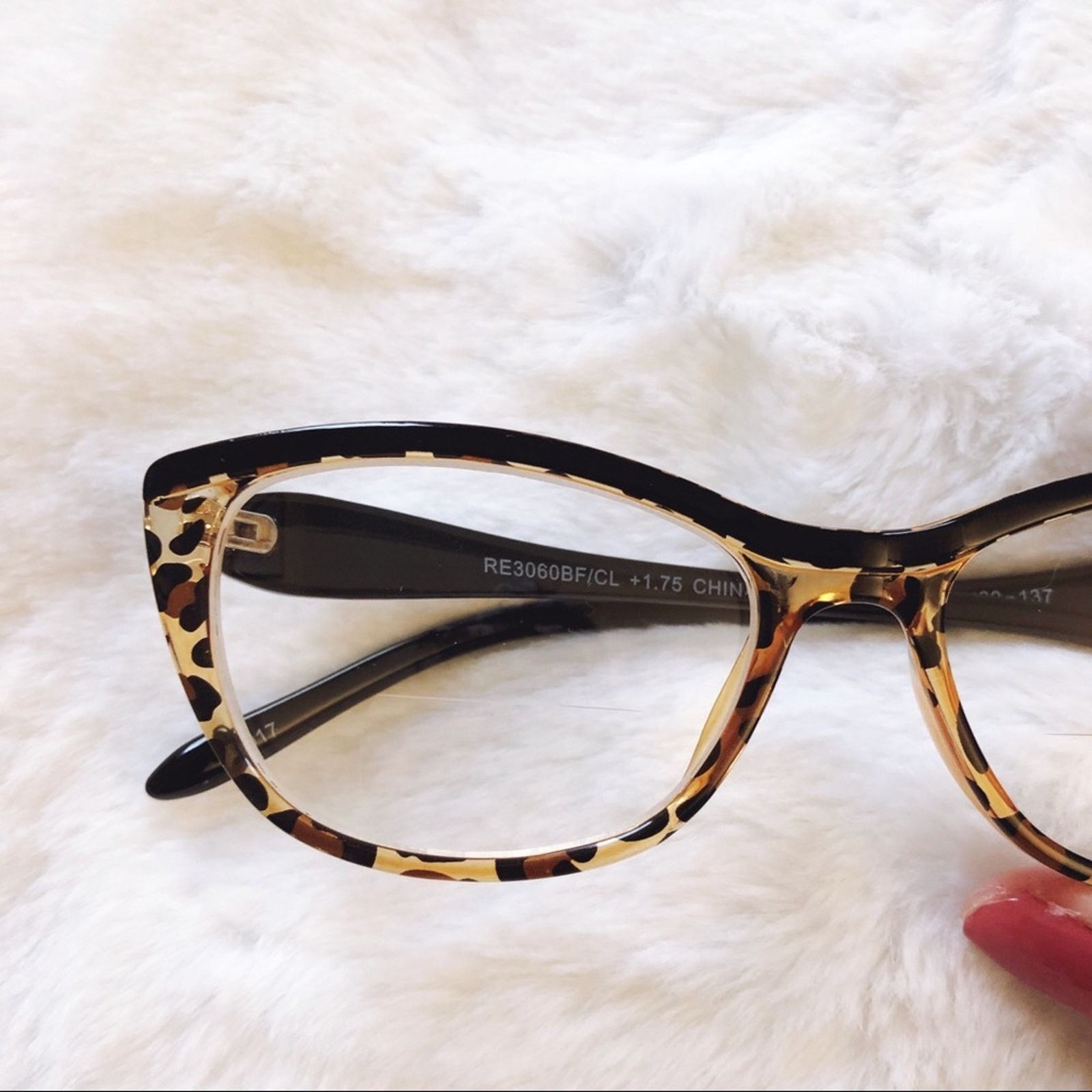 Other Bailey Cheetah Cat Eye Bi-Focal Reader Glasses Size ONE SIZE - 4 Thumbnail