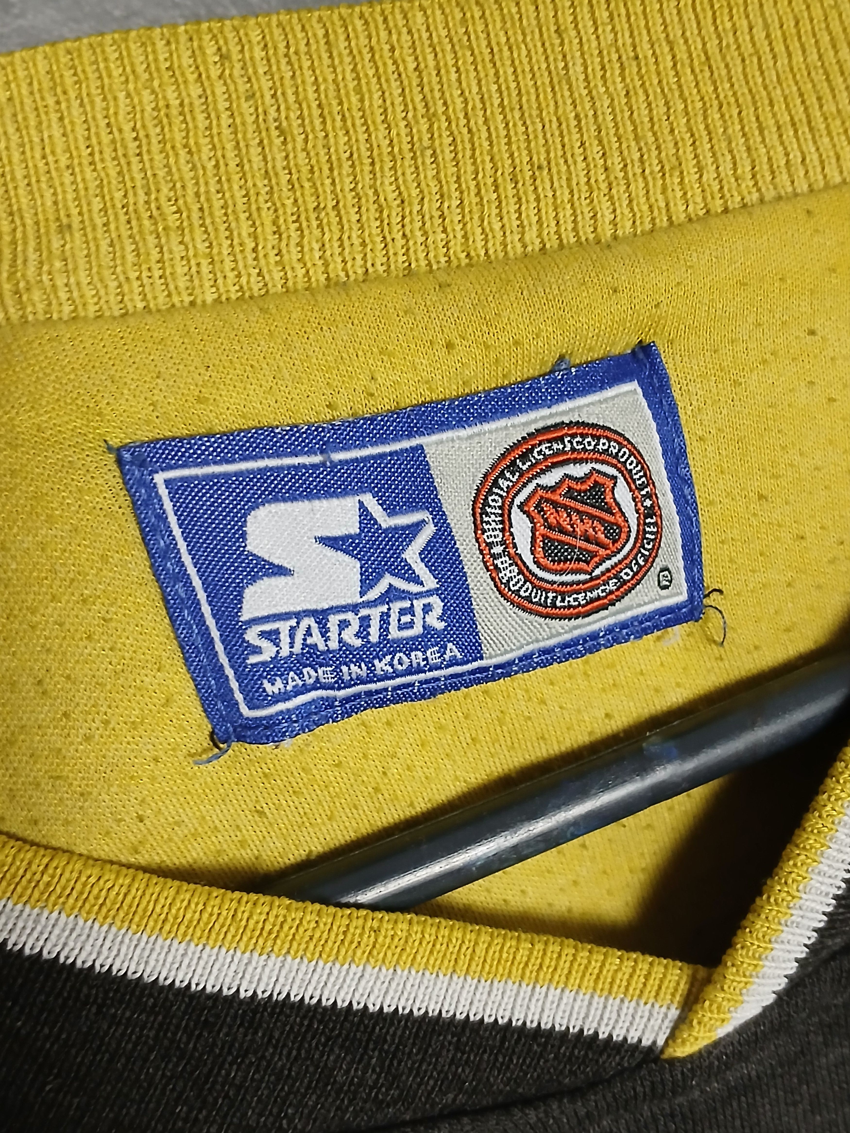 NHL × Starter × Vintage Vintage Starter NHL Pittsburgh Penguins Hockey Sweatshirt Size US XL / EU 56 / 4 - 14 Thumbnail