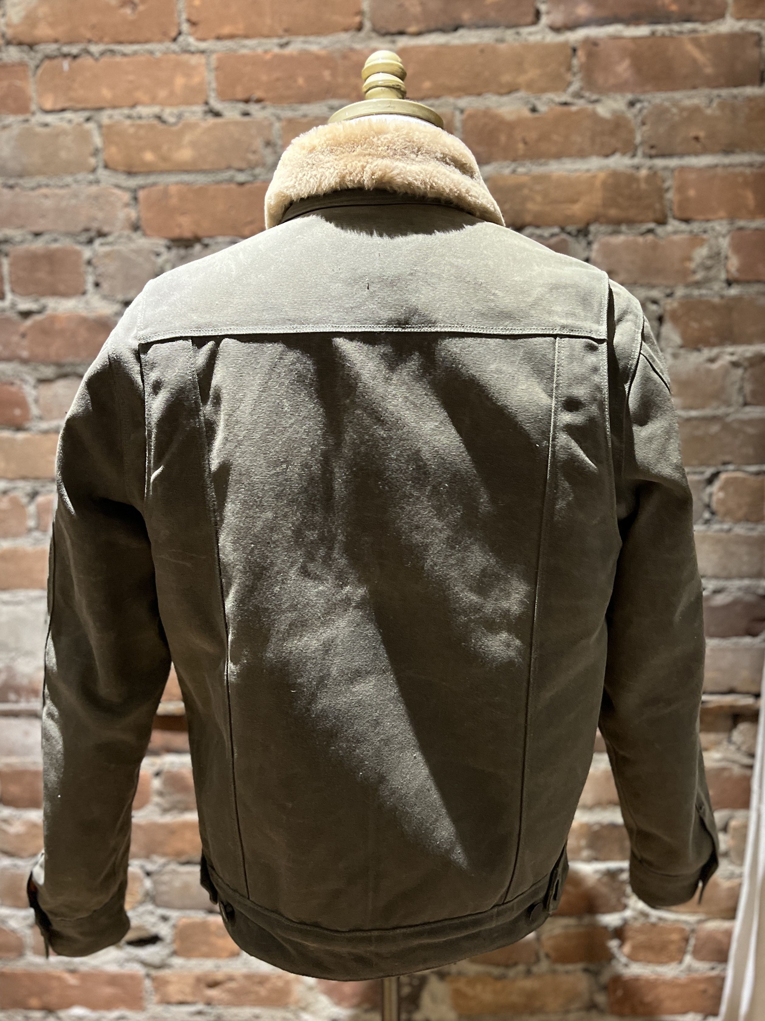Other Freenote Cloth RJ-2 Waxed Canvas Jacket – 20oz Tobacco Size M / US 6-8 / IT 42-44 - 2 Thumbnail