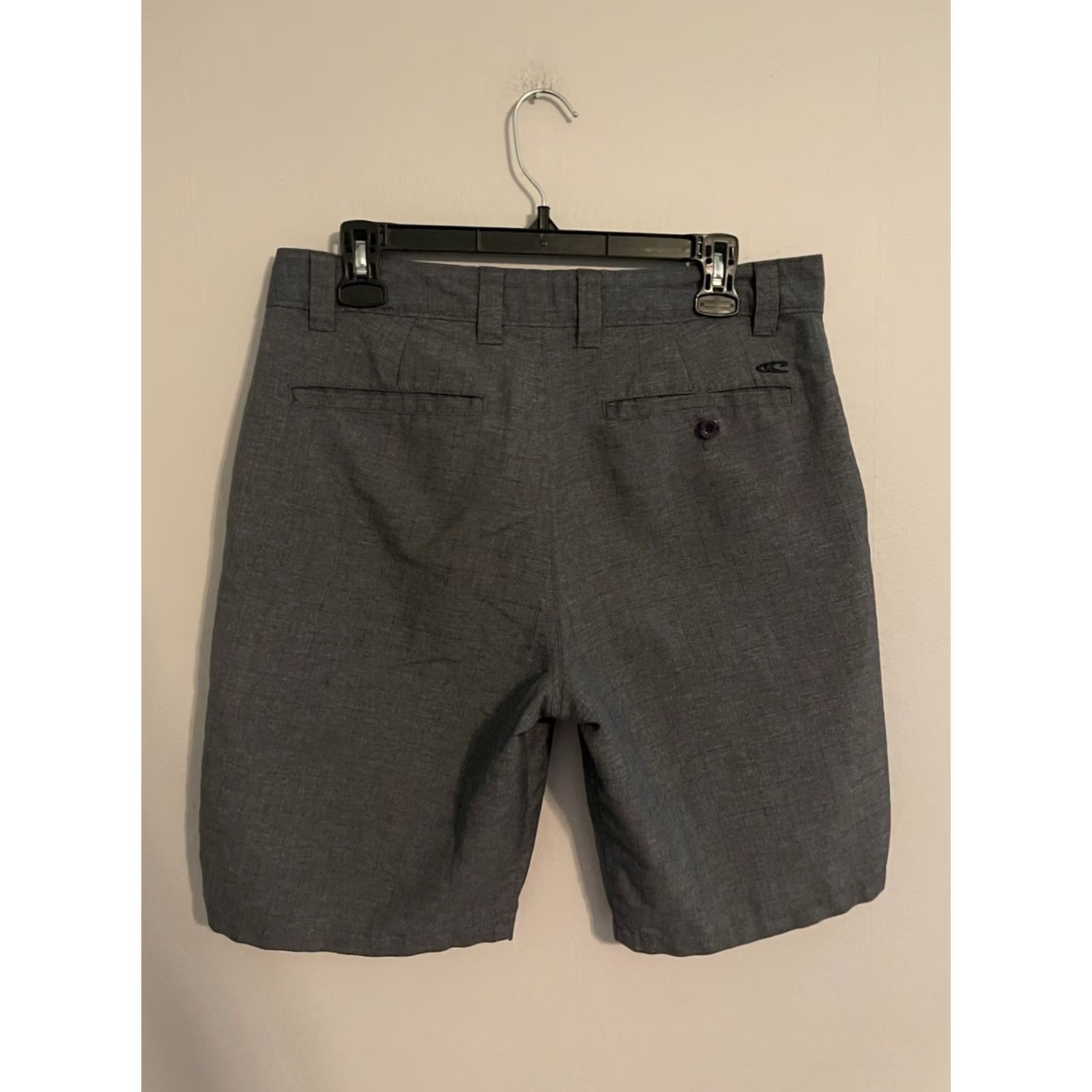 O'Neill O'Neill Shorts Gray Y2K Skate Chinos Polyester Blend 10" Men's 31 Size US 31 - 4 Thumbnail