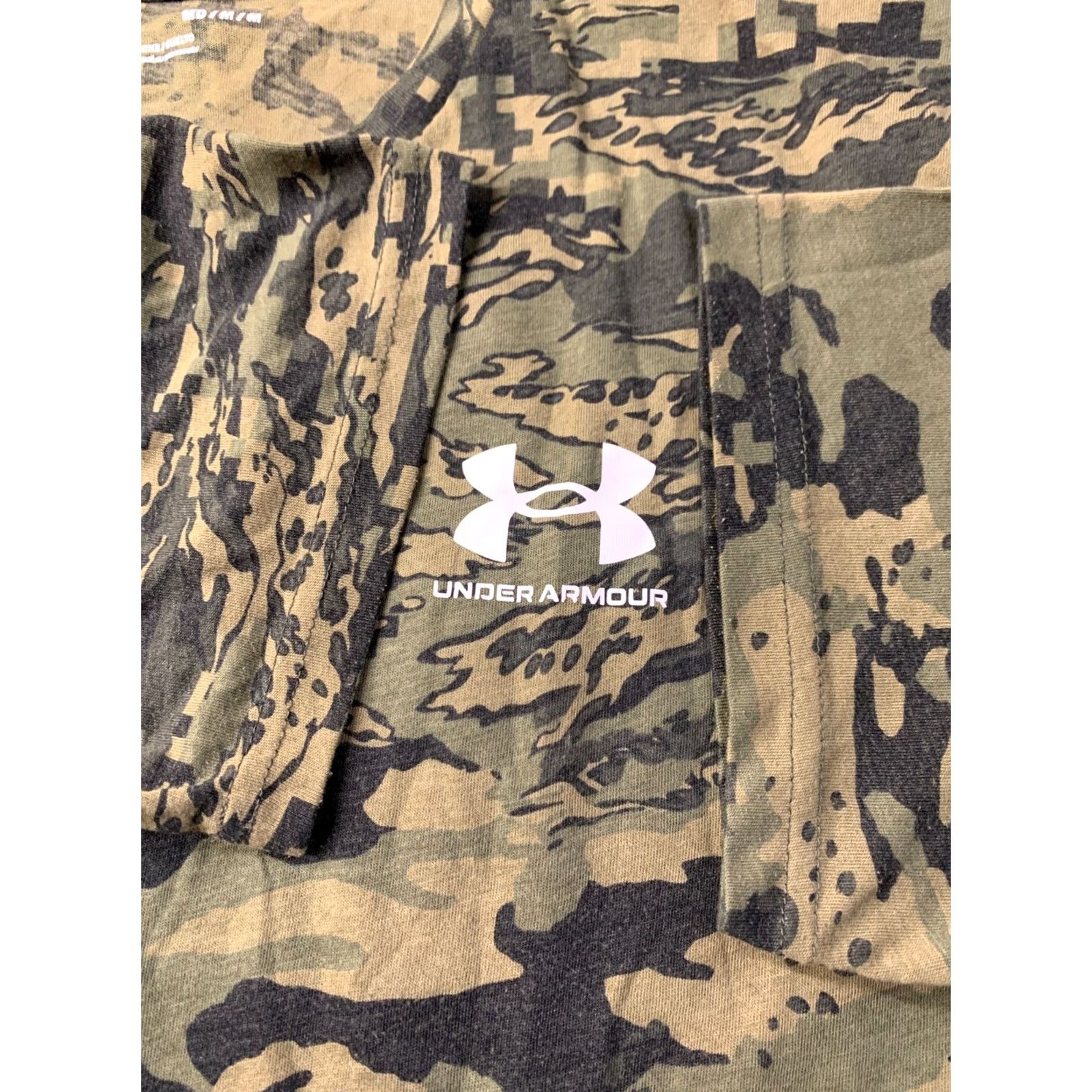 Under Armour Under Armour CAMO Jersey T-Shirt Mens Casual Shirt M Camouflage 2023 Jersey Short Sleeve Crew Neck Classic Fit Size US M / EU 48-50 / 2 - 4 Thumbnail