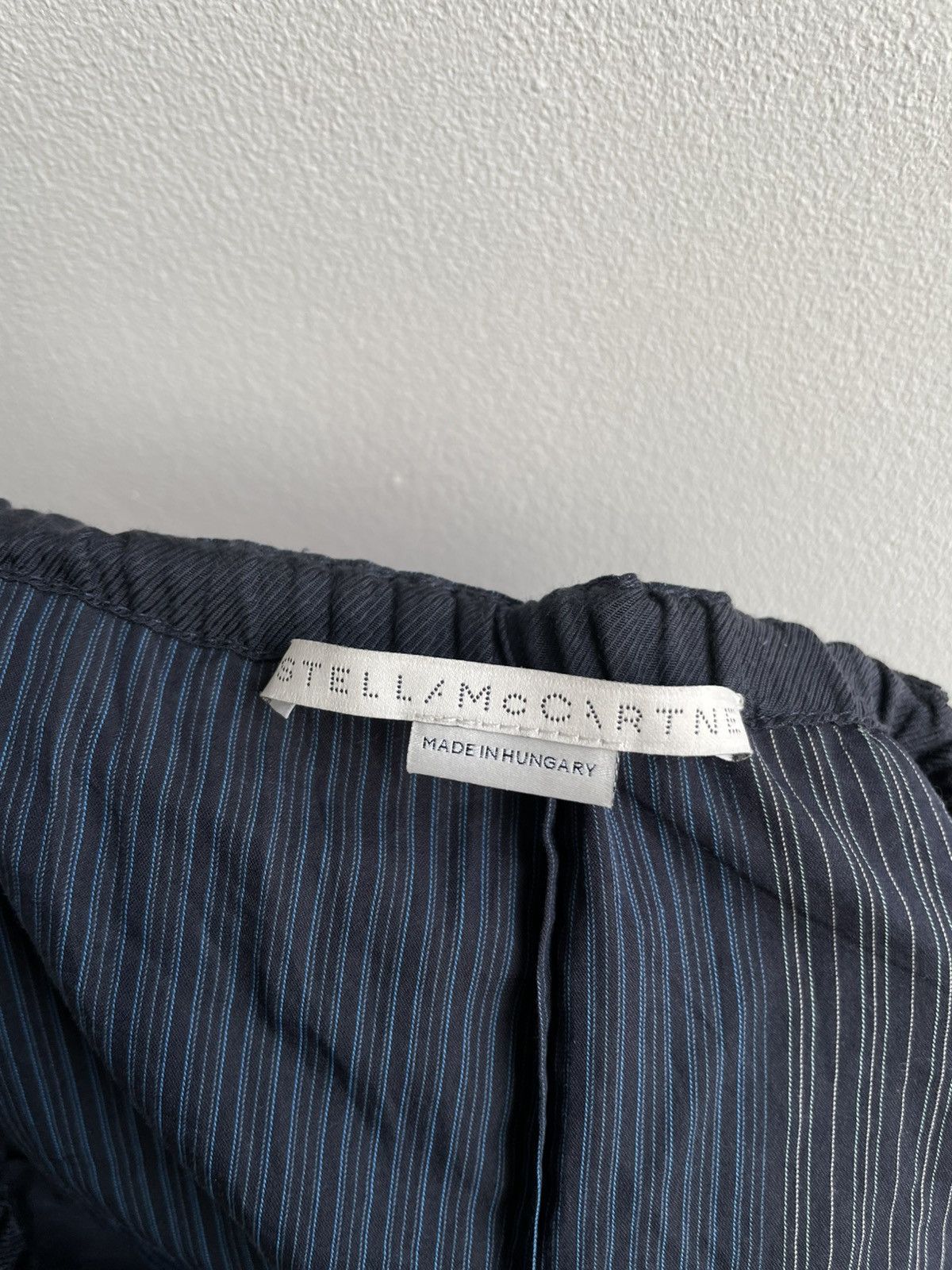 Stella McCartney Stella McCartney Women Dark Blue Skirt Wool Zip Bodycon Wrap Size 27" / US 4 / IT 40 - 12 Thumbnail