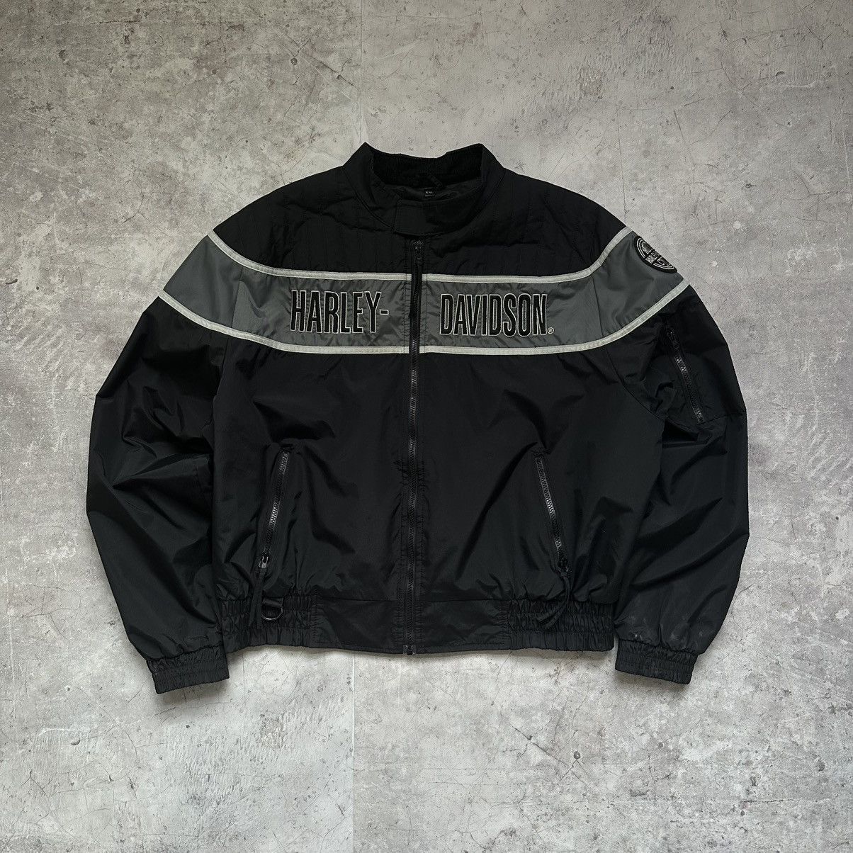 Harley Davidson × Japanese Brand Harley Davidson Hardcore balenciaga fit bomber Size US XL / EU 56 / 4 - 1 Thumbnail