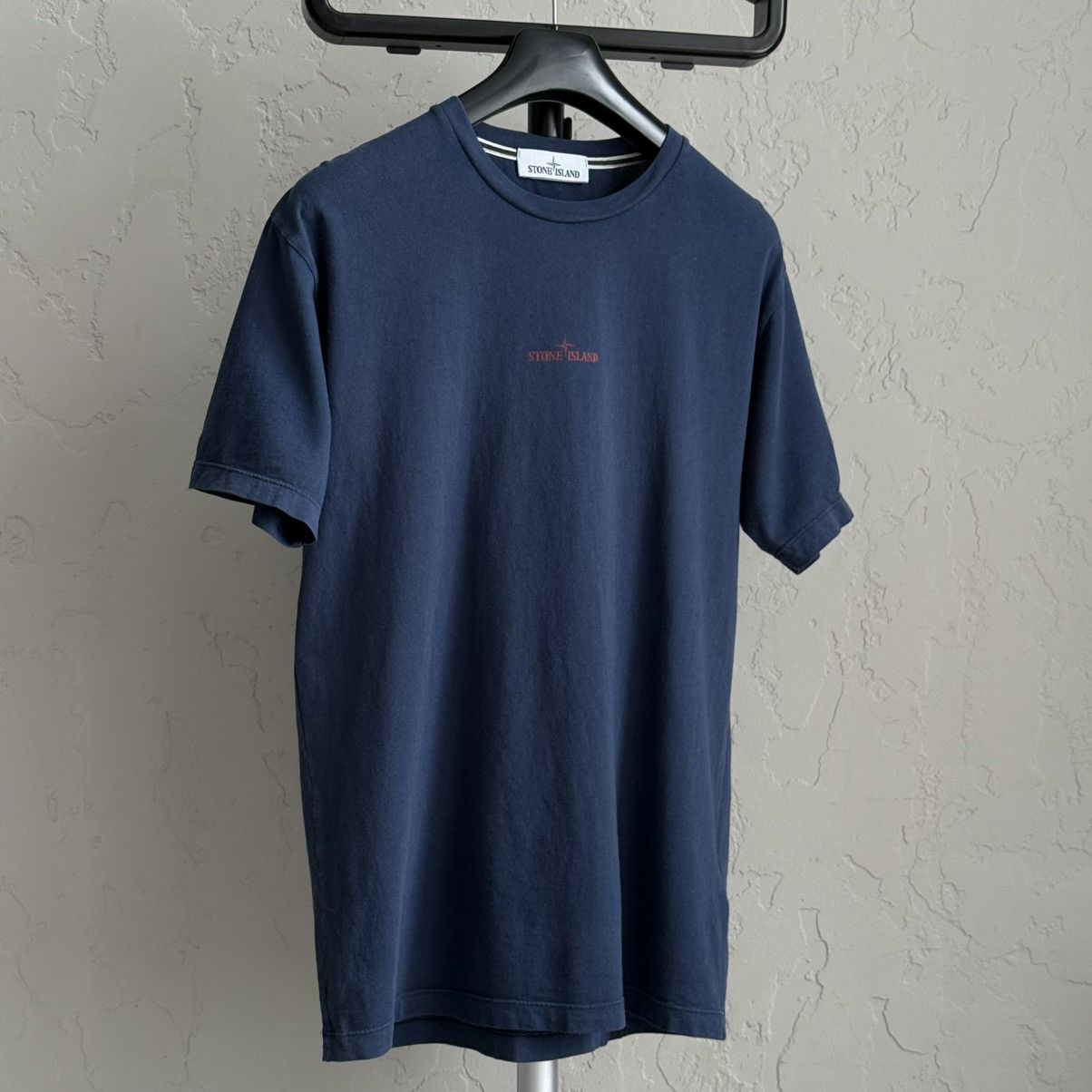 Stone Island Stone Island Garment Dyed Printed Back Logo T-Shirt Size US M / EU 48-50 / 2 - 1 Thumbnail