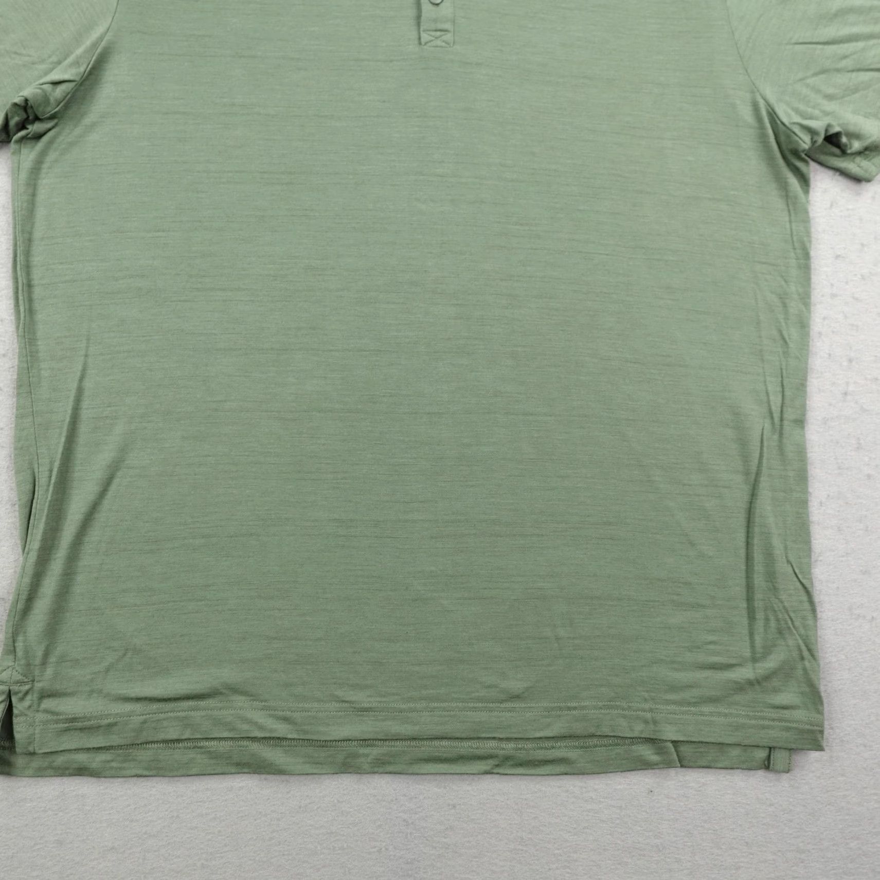 Vintage Stio Polo Shirt Mens XL Green Wool Tencel Blend Performance Flex Alpine Golf Size US XL / EU 56 / 4 - 3 Thumbnail