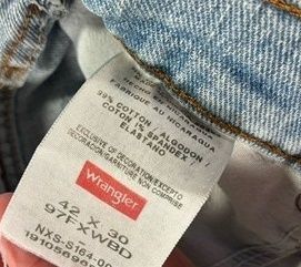 Wrangler Wrangler 97FXWBD Relaxed Western Denim Jeans 42x30 Stretch Size US 42 / EU 58 - 3 Thumbnail