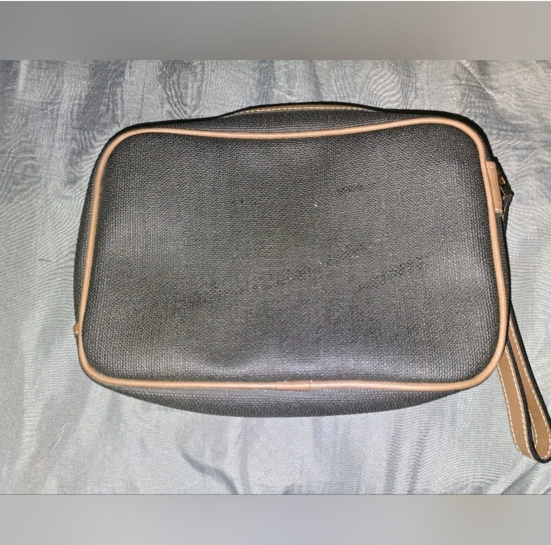 Alfred Dunhill Classic Dunhill Brown and Black Unisex Clutch Bag Size ONE SIZE - 6 Thumbnail