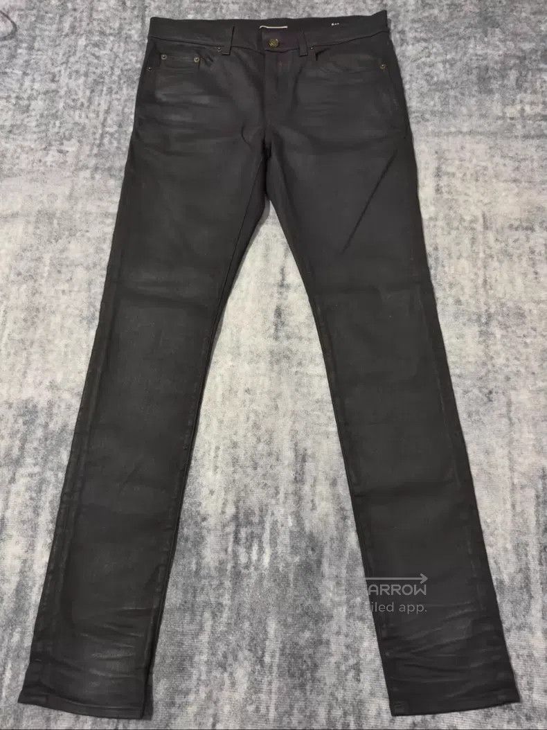 Saint Laurent Paris Saint Laurent Paris Heavy Coated Demon Claw Waxed Destroye Size US 32 / EU 48 - 1 Thumbnail