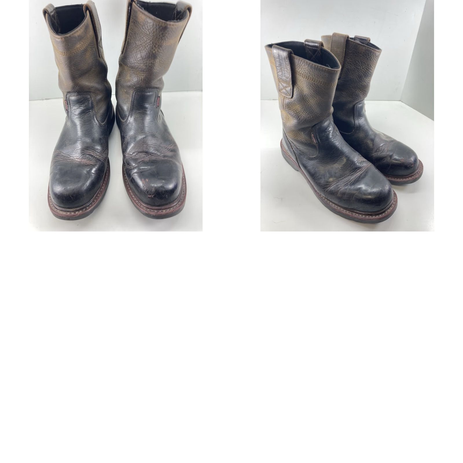 Vintage Wolverine Floorhand Steel Toe Work Boots Men Size 8.5 M Brown Leather W10680 Size US 9 / EU 42 - 10 Thumbnail