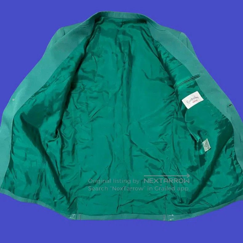 Kenzo Kenzo Green and blue suit jacket Size XS / US 0-2 / IT 36-38 - 3 Thumbnail